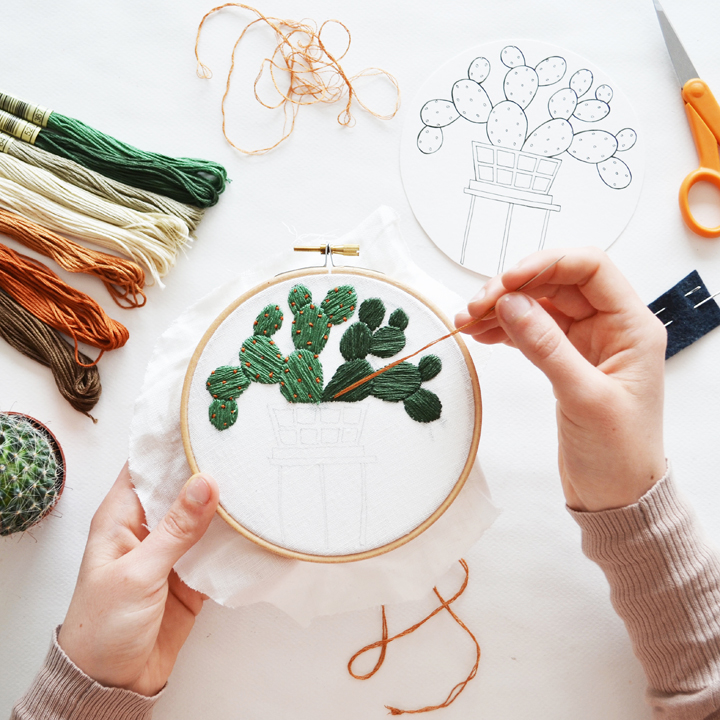 What is an embroidery hoop and how to use it? - Sarah's Hand Embroidery  Tutorials