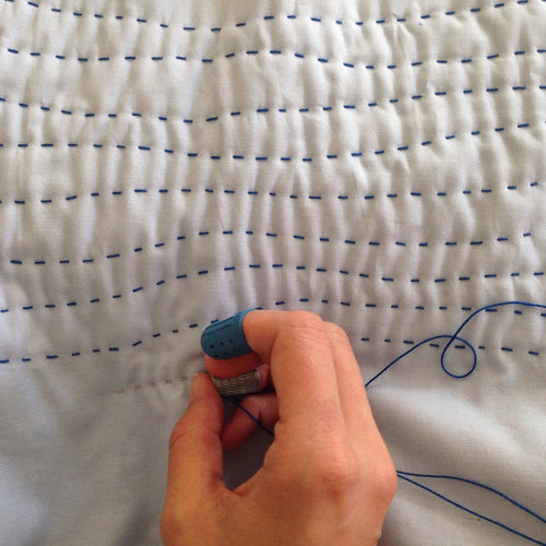 Mange farlige situationer Bermad tweet Chicago Makerie : Improv Wholecloth Hand Quilting — The Makerie