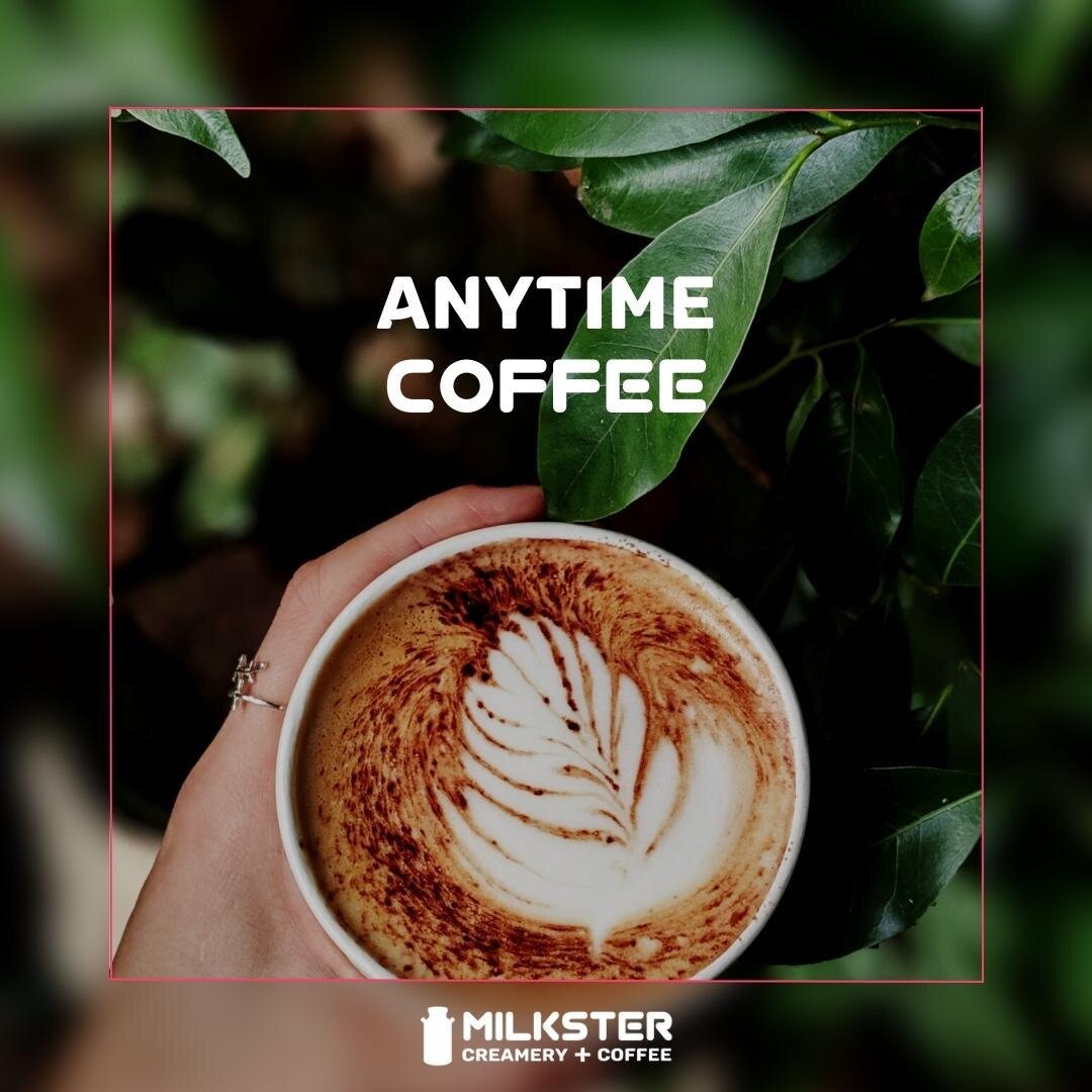 Start off the week right @milkster coffee &amp; Ice cream