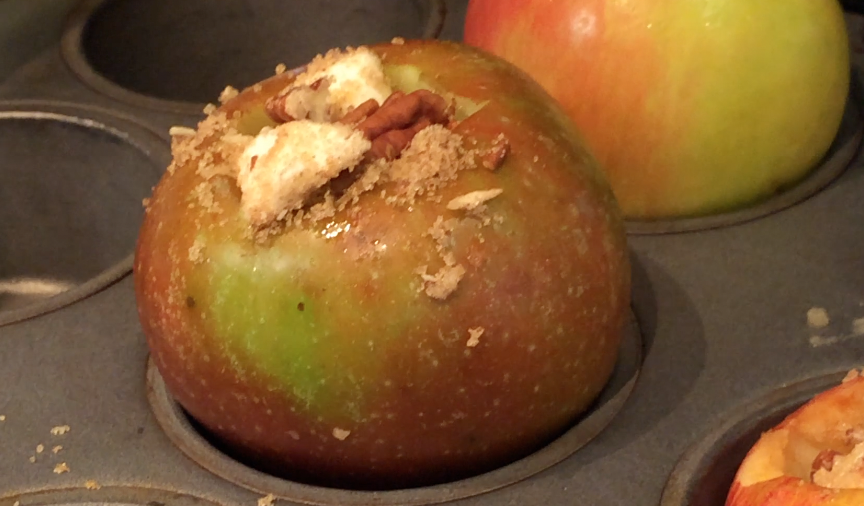 Inside-out apple crisp - a Tasty Thursday post!