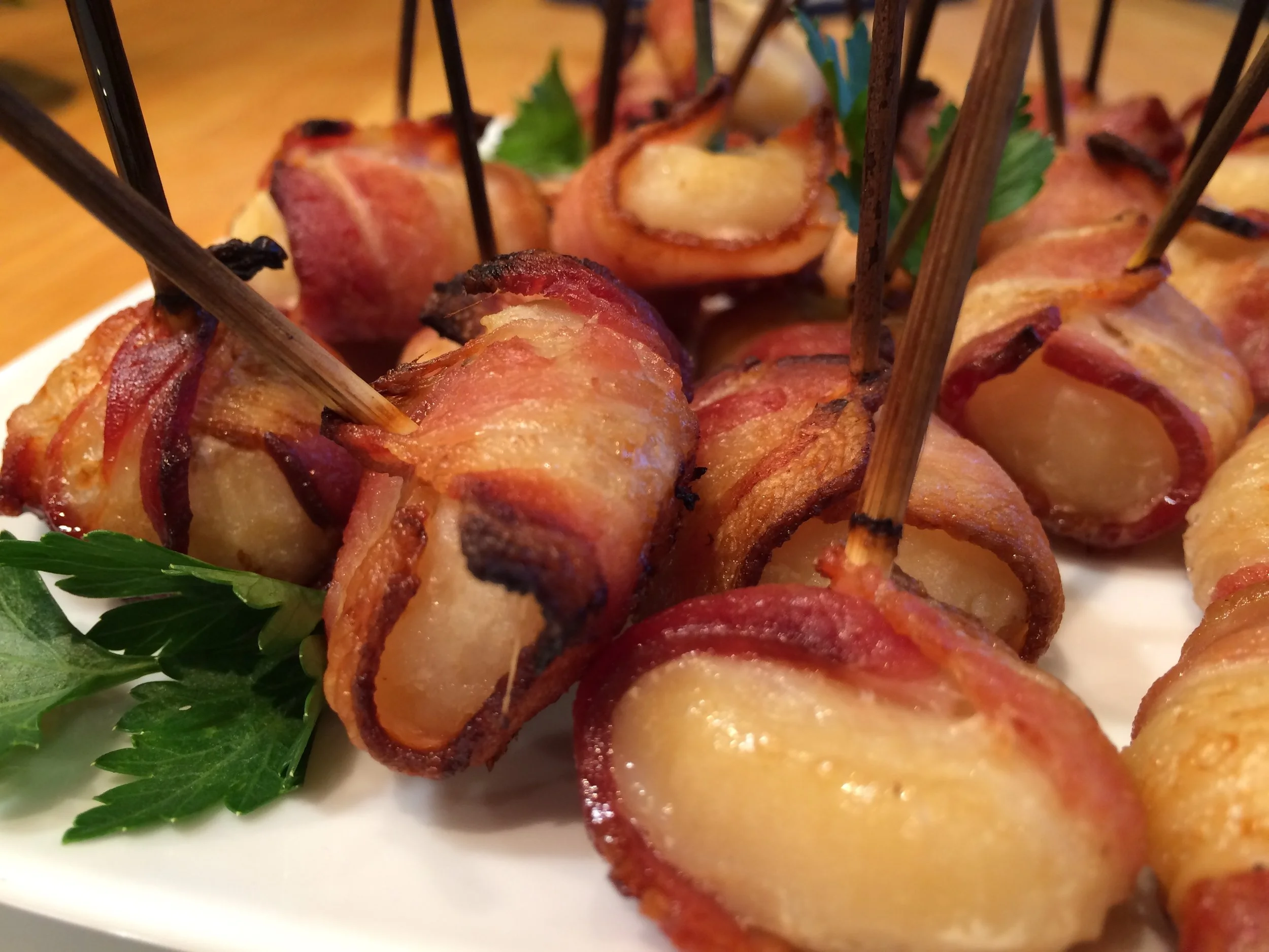 Bacon-Wrapped Water Chestnuts - a Tasty Thursday post