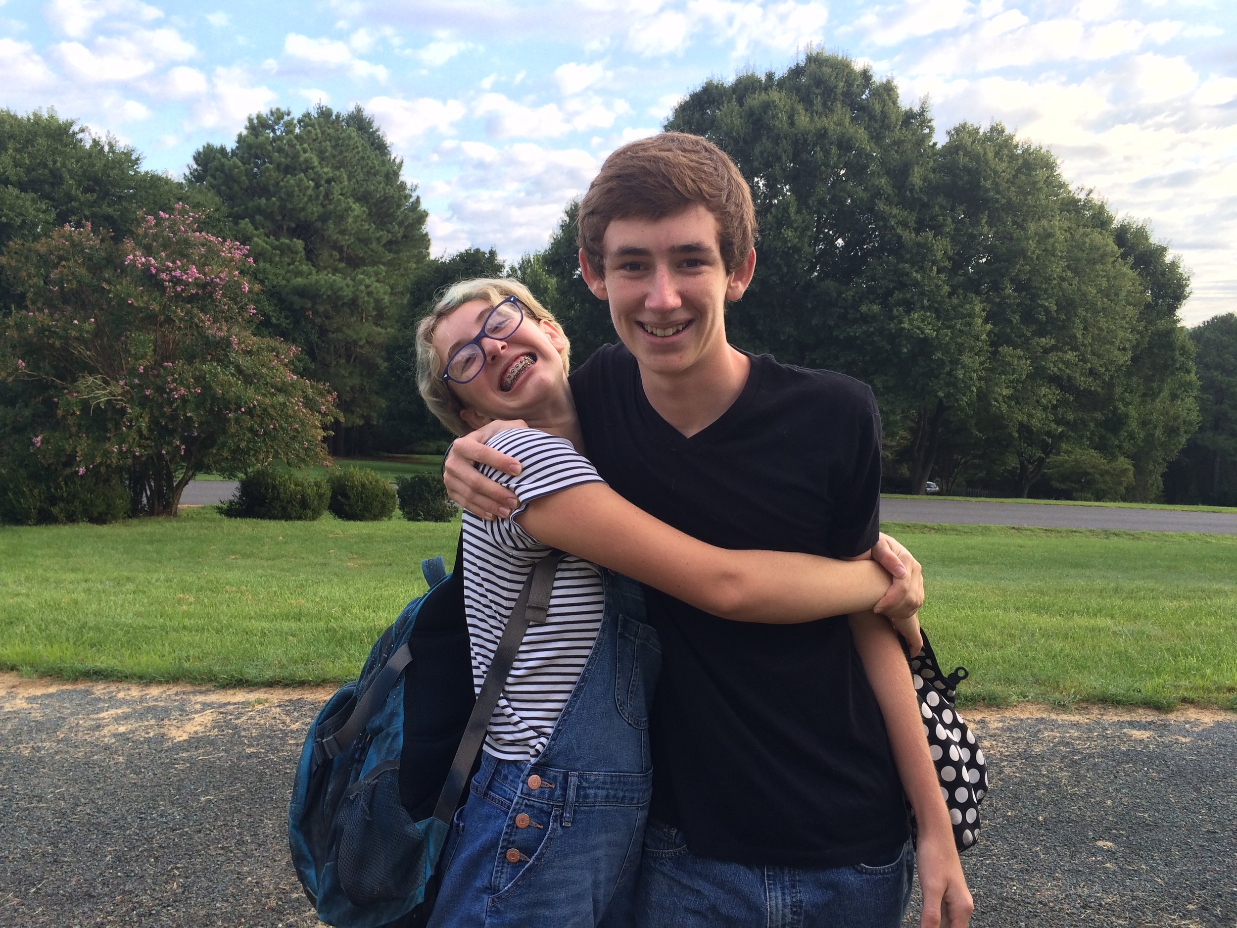 My gorgeous children.