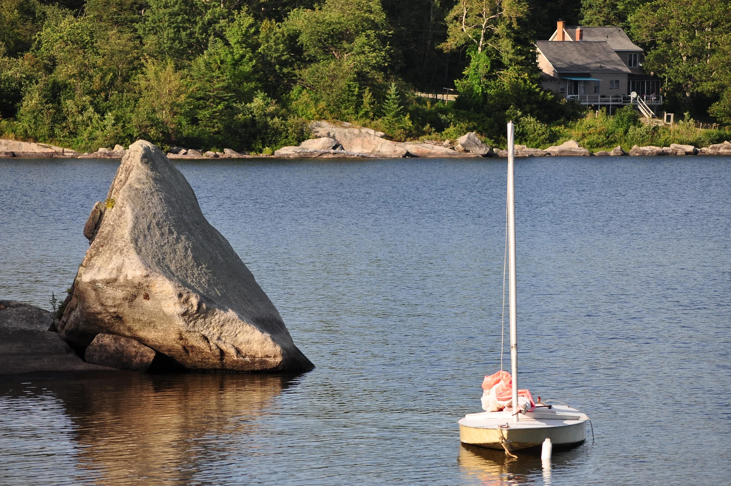 Not an anchor. A mooring. Same concept, in many ways.