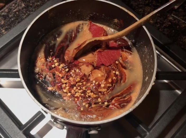 Peanut dipping sauce - a Tasty Thursday edition