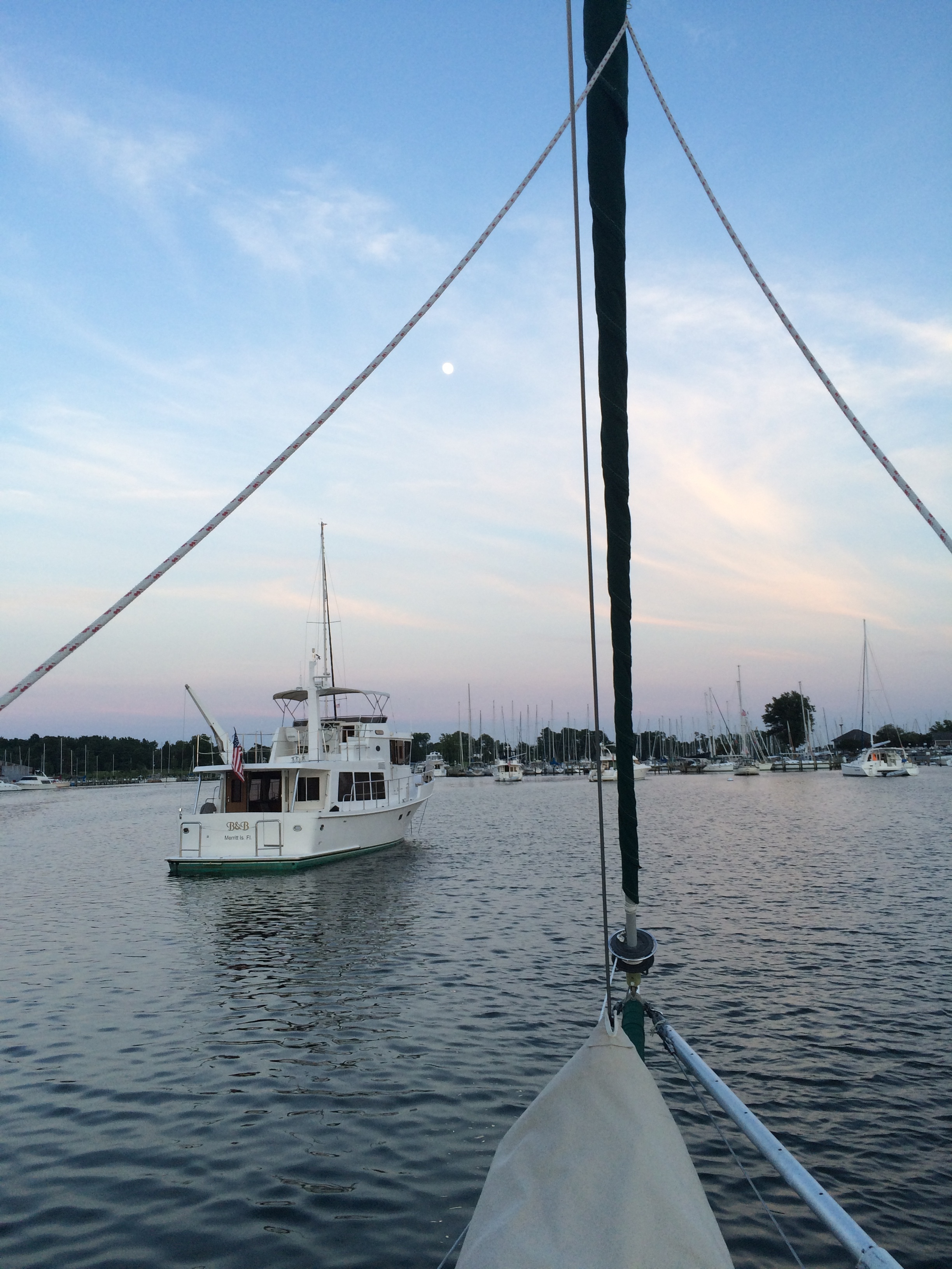 Before you up the anchor, enjoy the scenery.