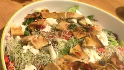 Pizza croutons - a Tasty Thursday post!