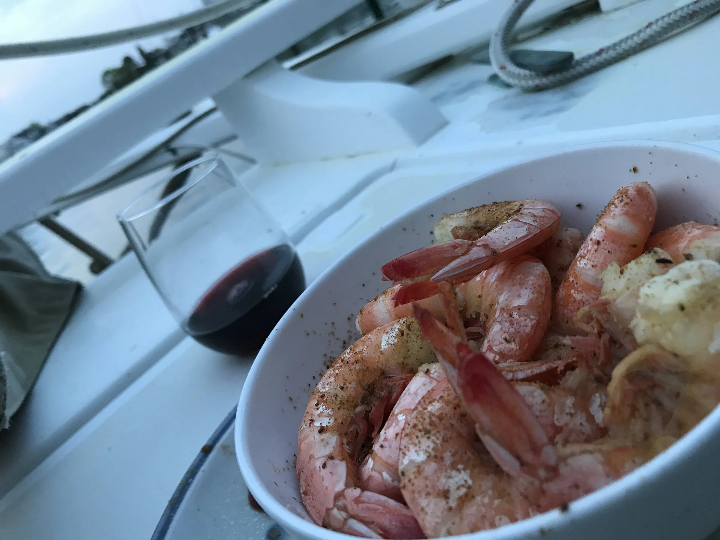 Boiled shrimp - a Tasty Thursday post