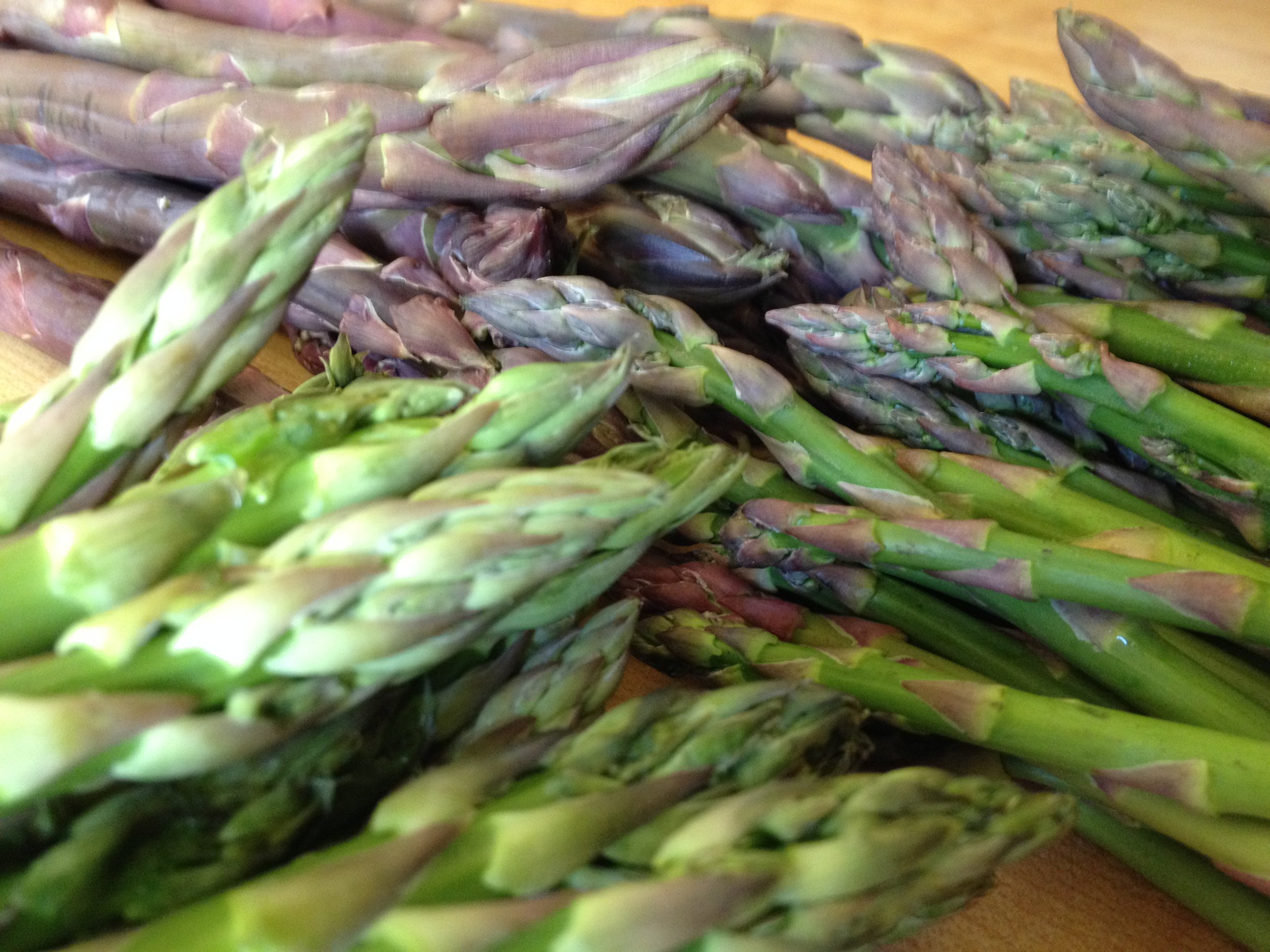 Asparagus. Layers of delicious.
