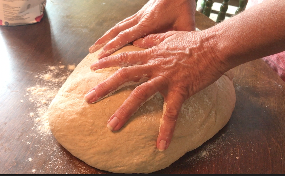 Kneading dough - a Tasty Thursday video and story 