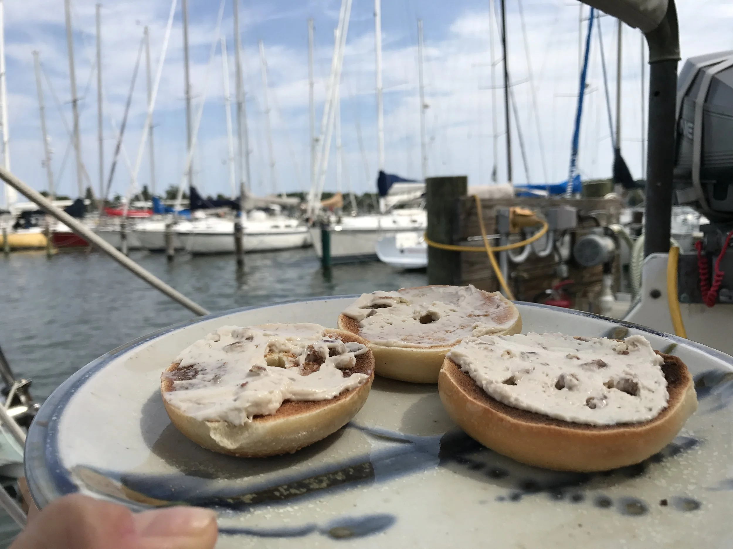Toast . . . on a boat! A Tasty Thursday post