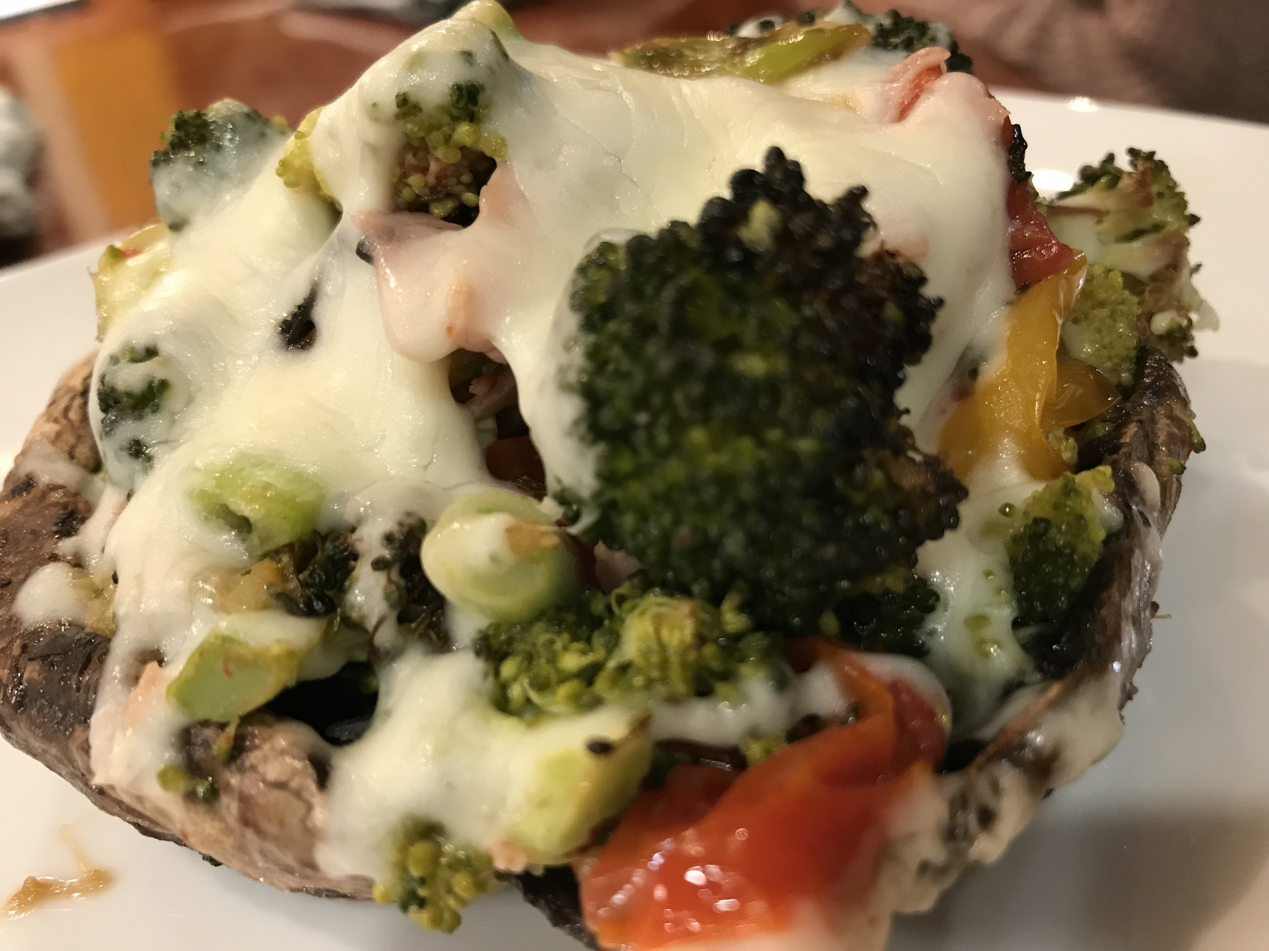 Portobello pizzas - a Tasty Thursday post