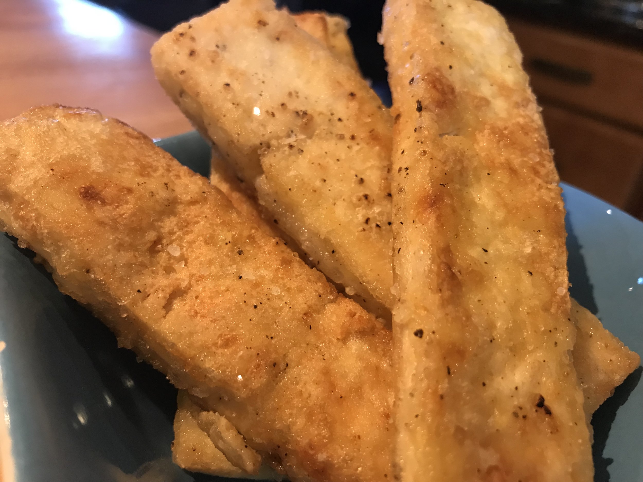 Crispy tofu sticks - a Tasty Thursday snack attack