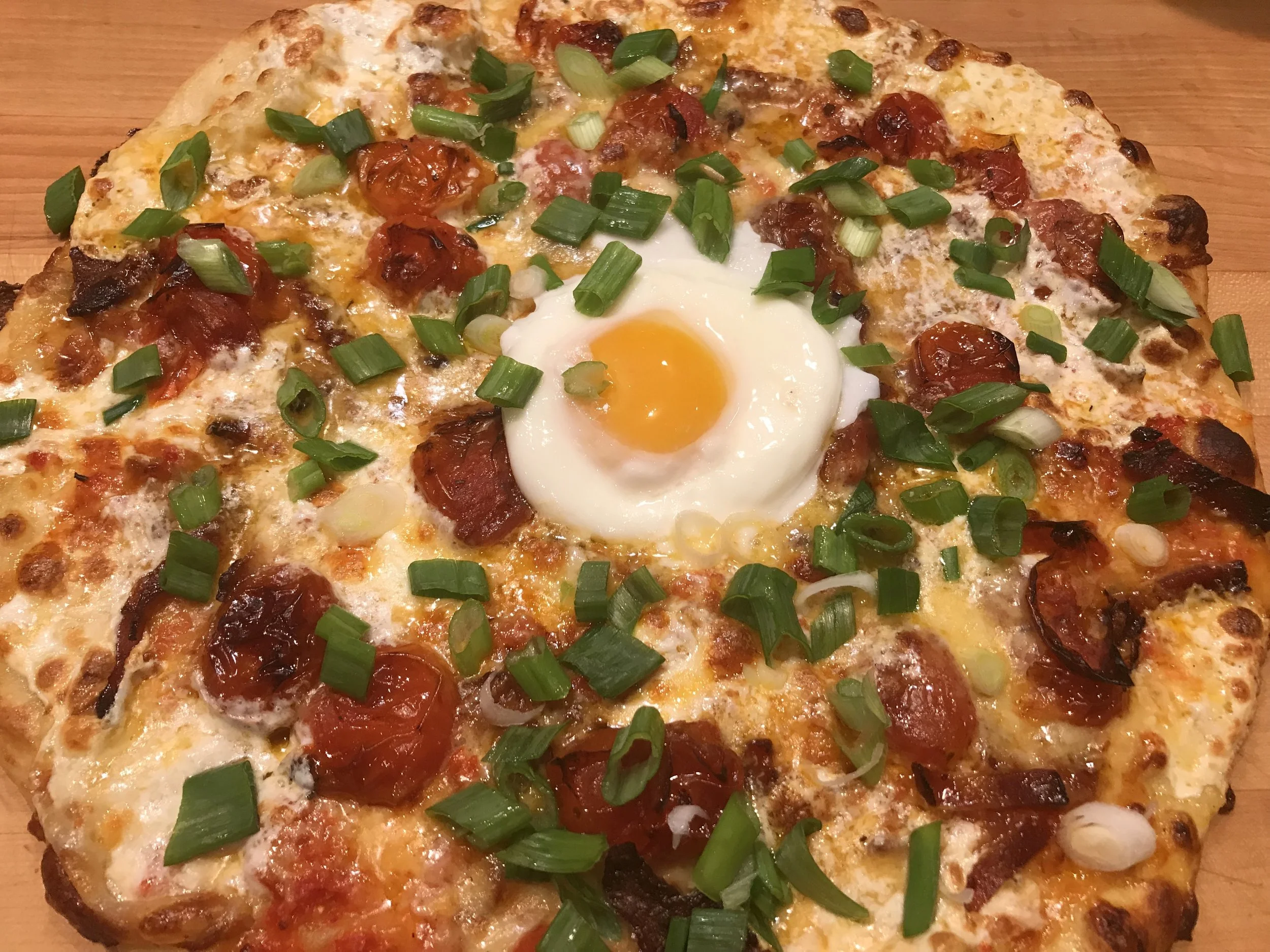 Yes, that's a poached egg.