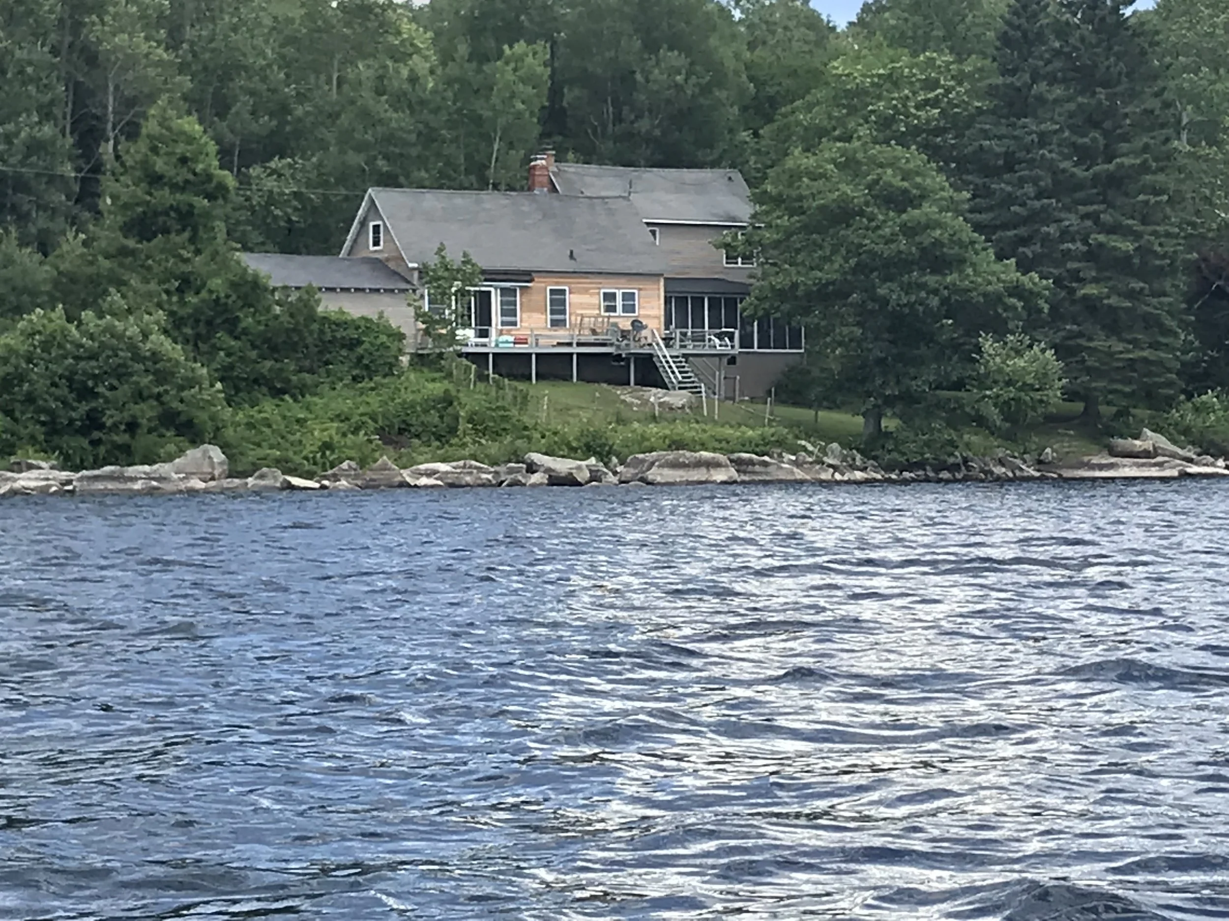 OPO, from the lake.