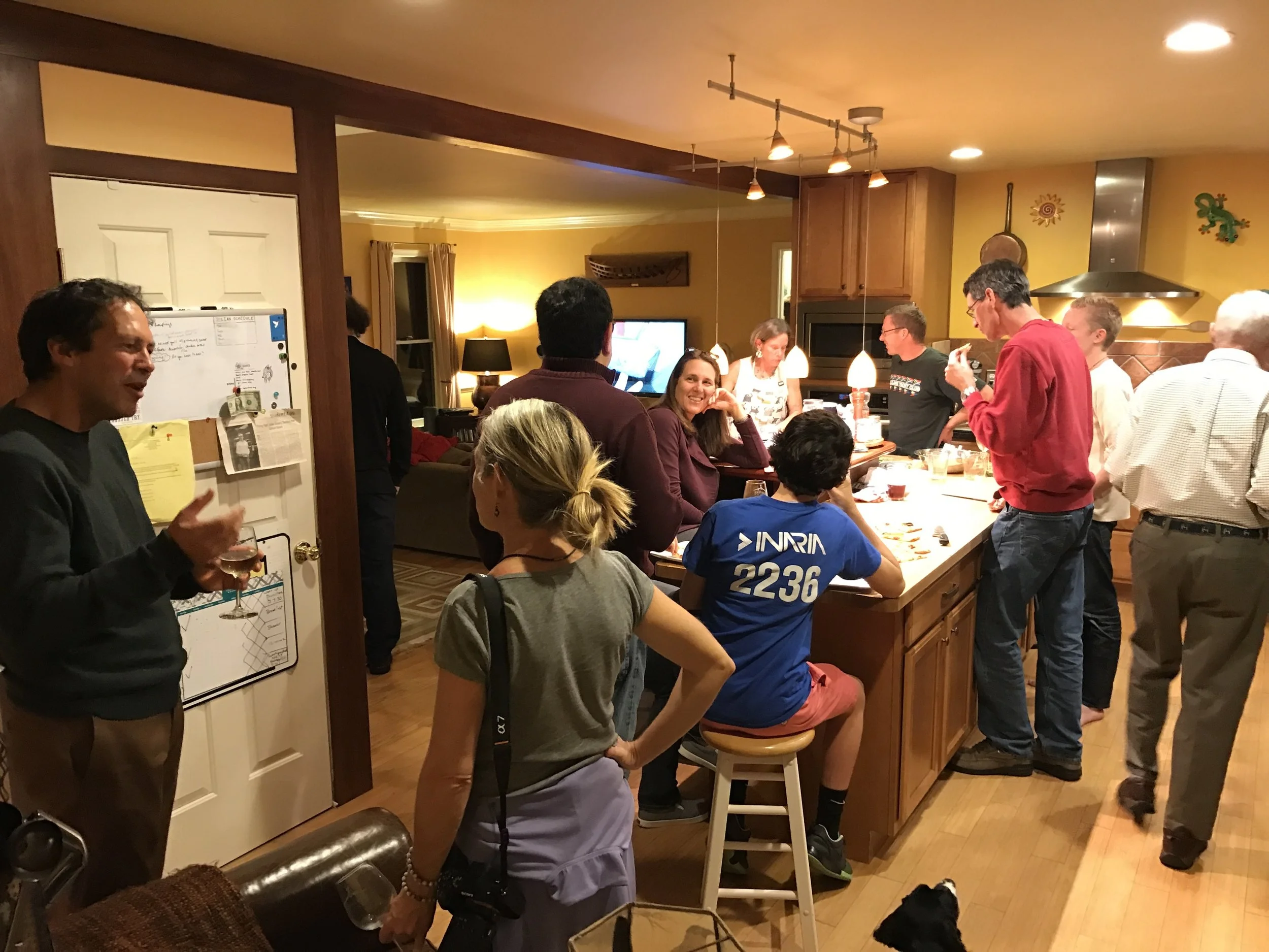 Anatomy of a dinner party