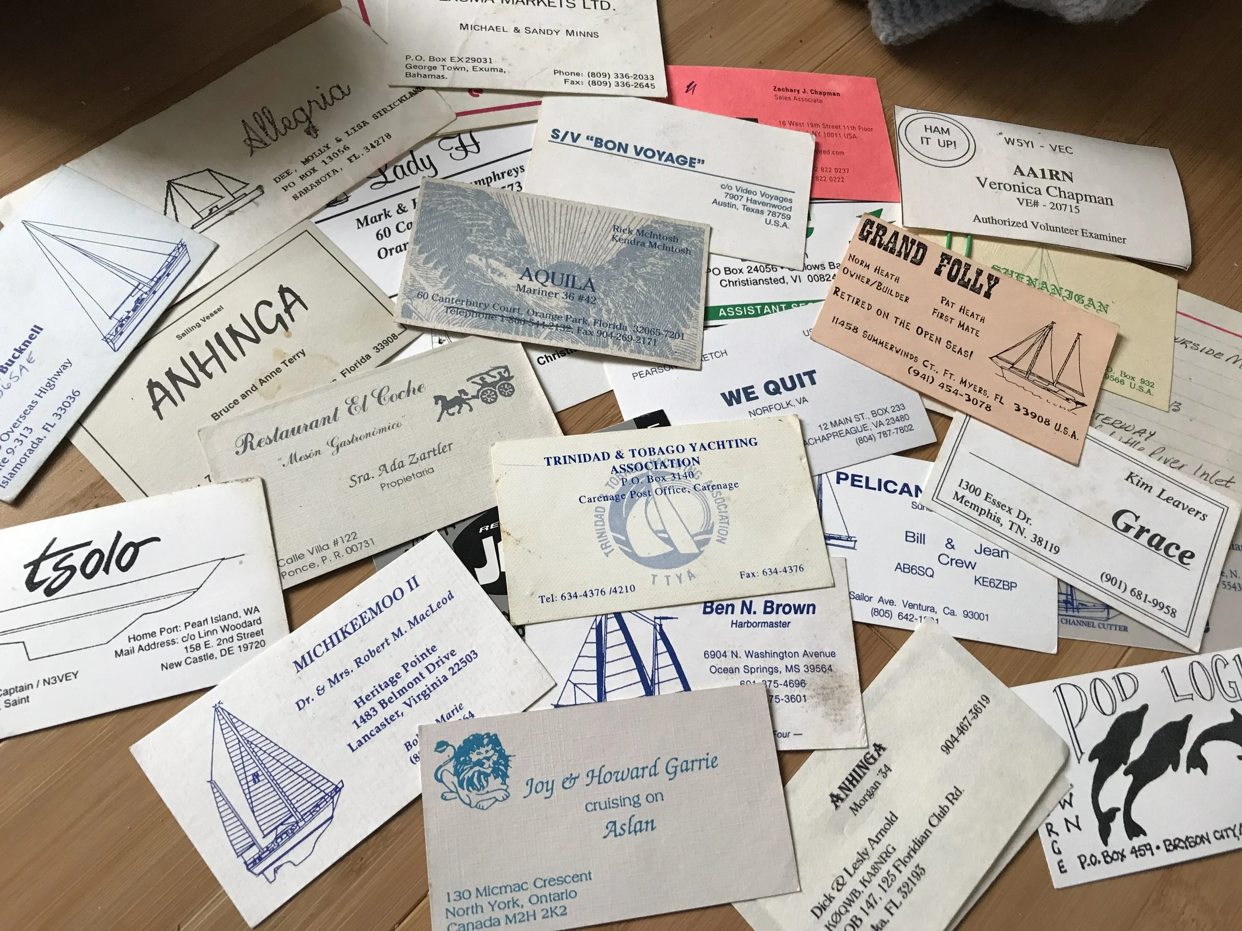 Boatcards and Memories