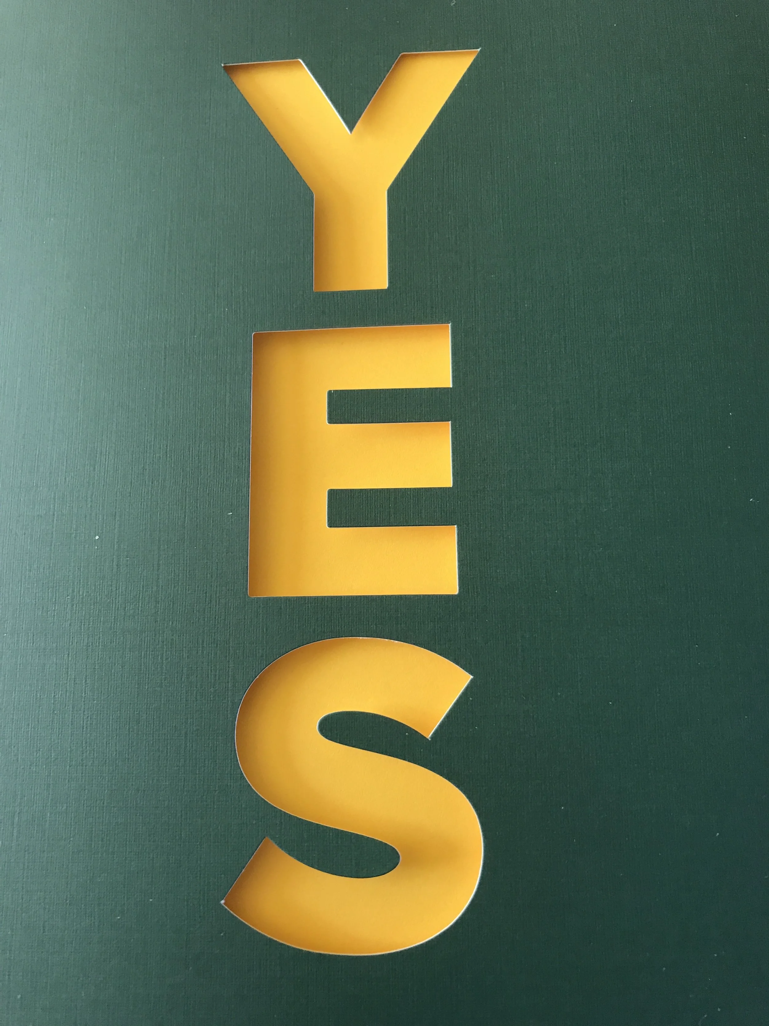 Acceptances are fun.