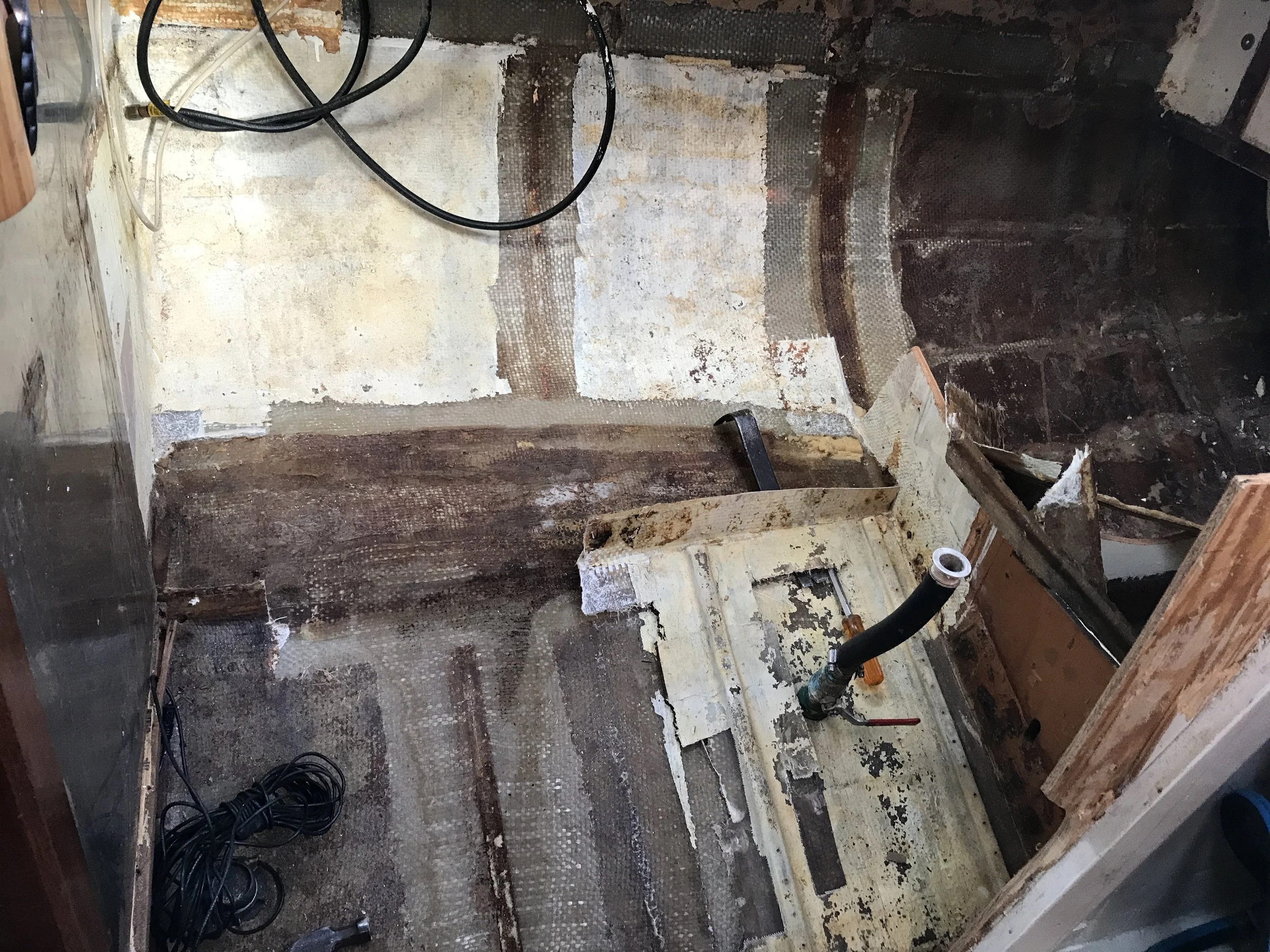 Galley Destruction - a photo essay