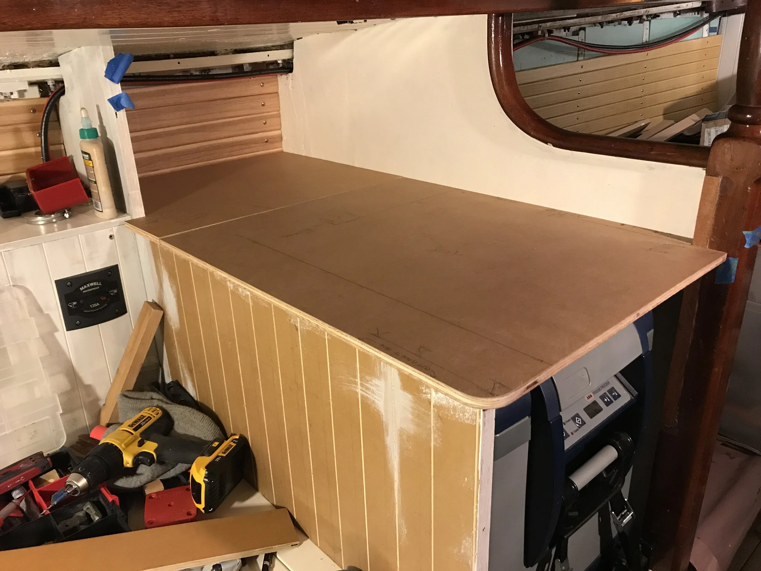 New Chart Table - the Dry Fit!
