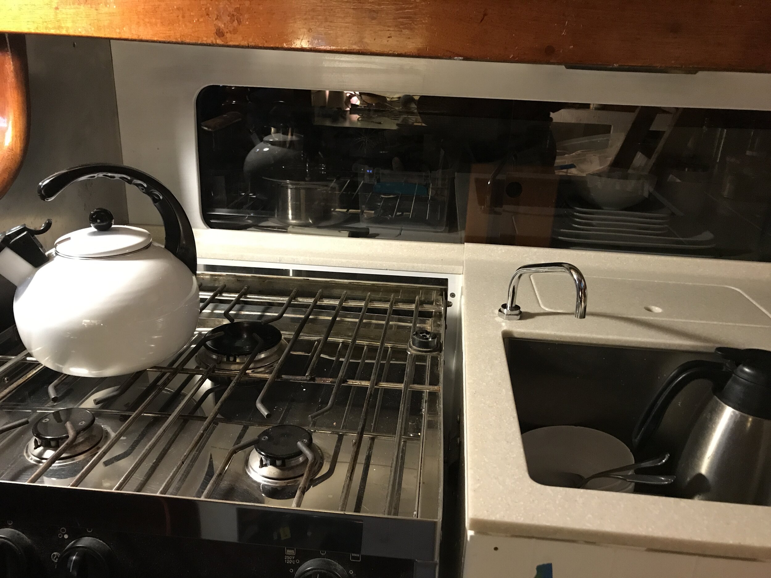 What's Behind the Stove?