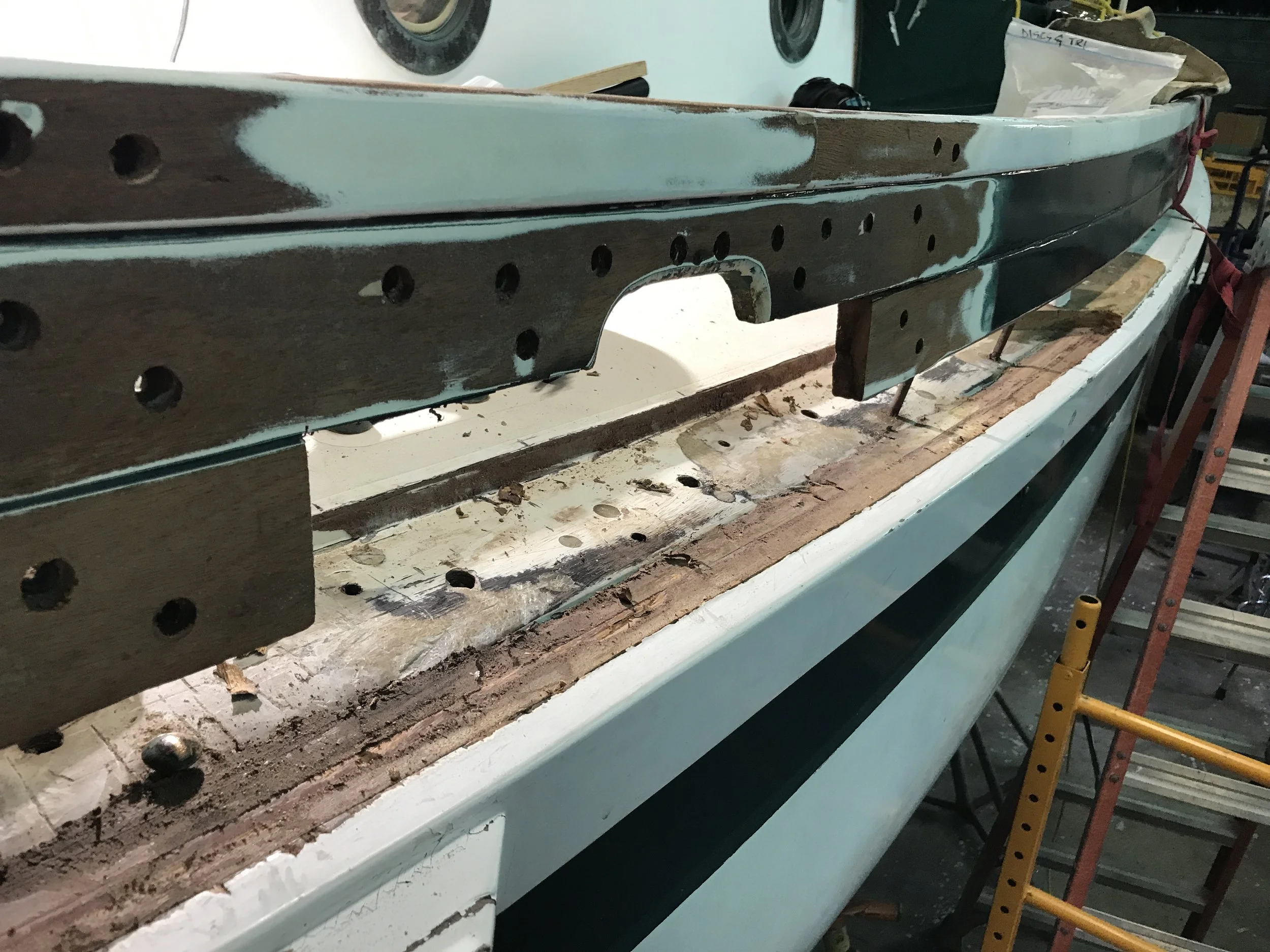 Bulwark Repair, initial steps
