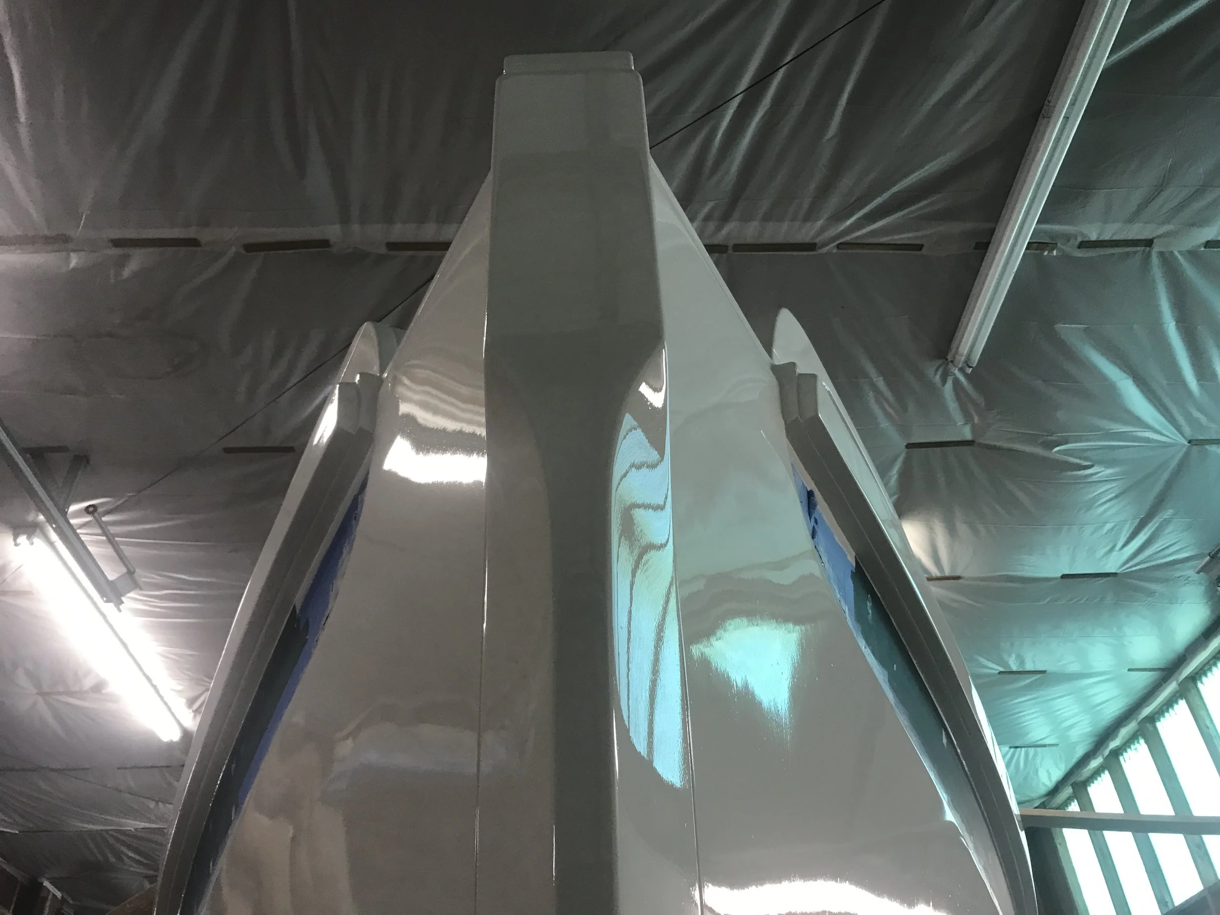 Hull and Bulwarks Are PAINTED!