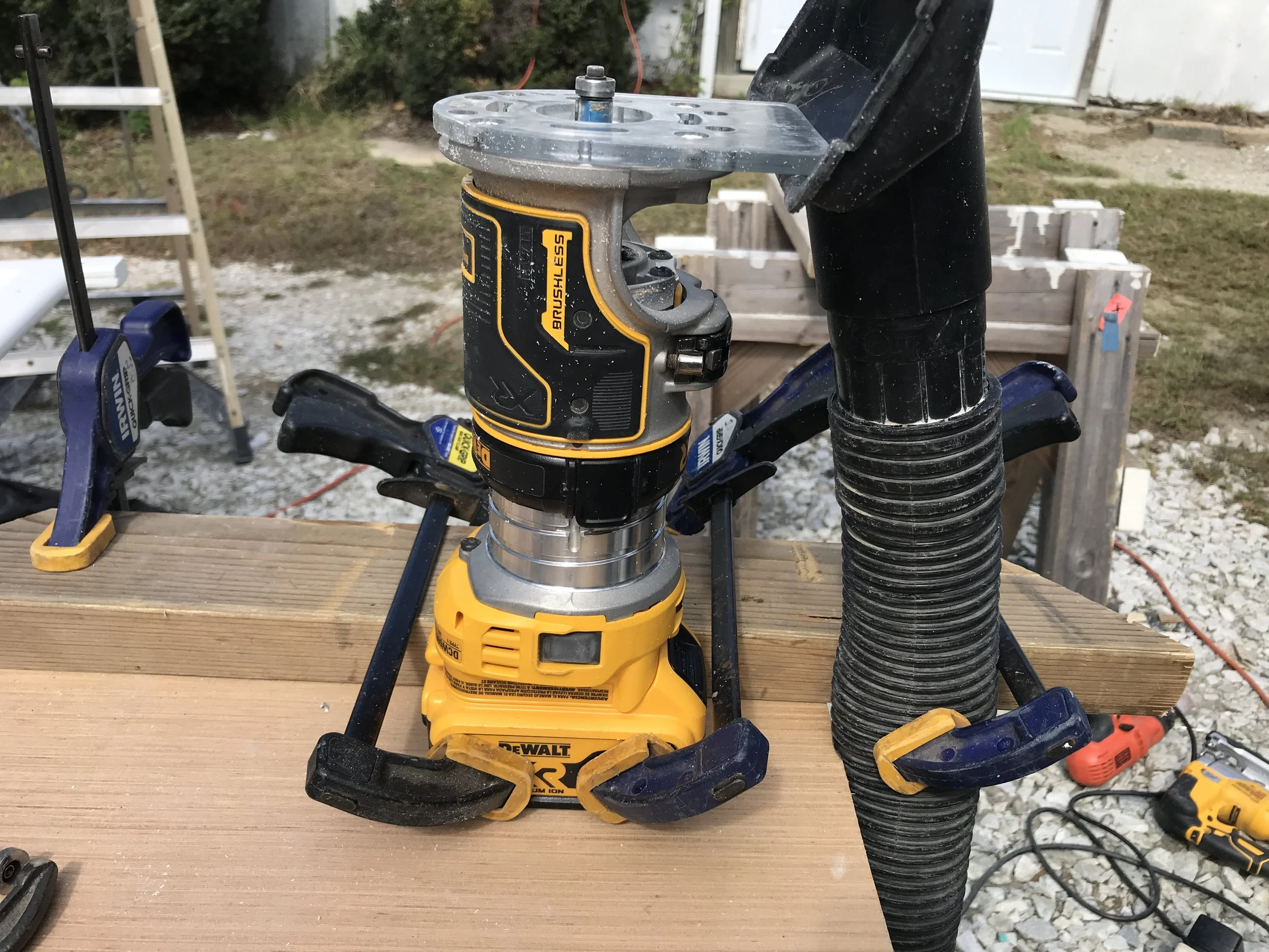 Makeshift Router Table