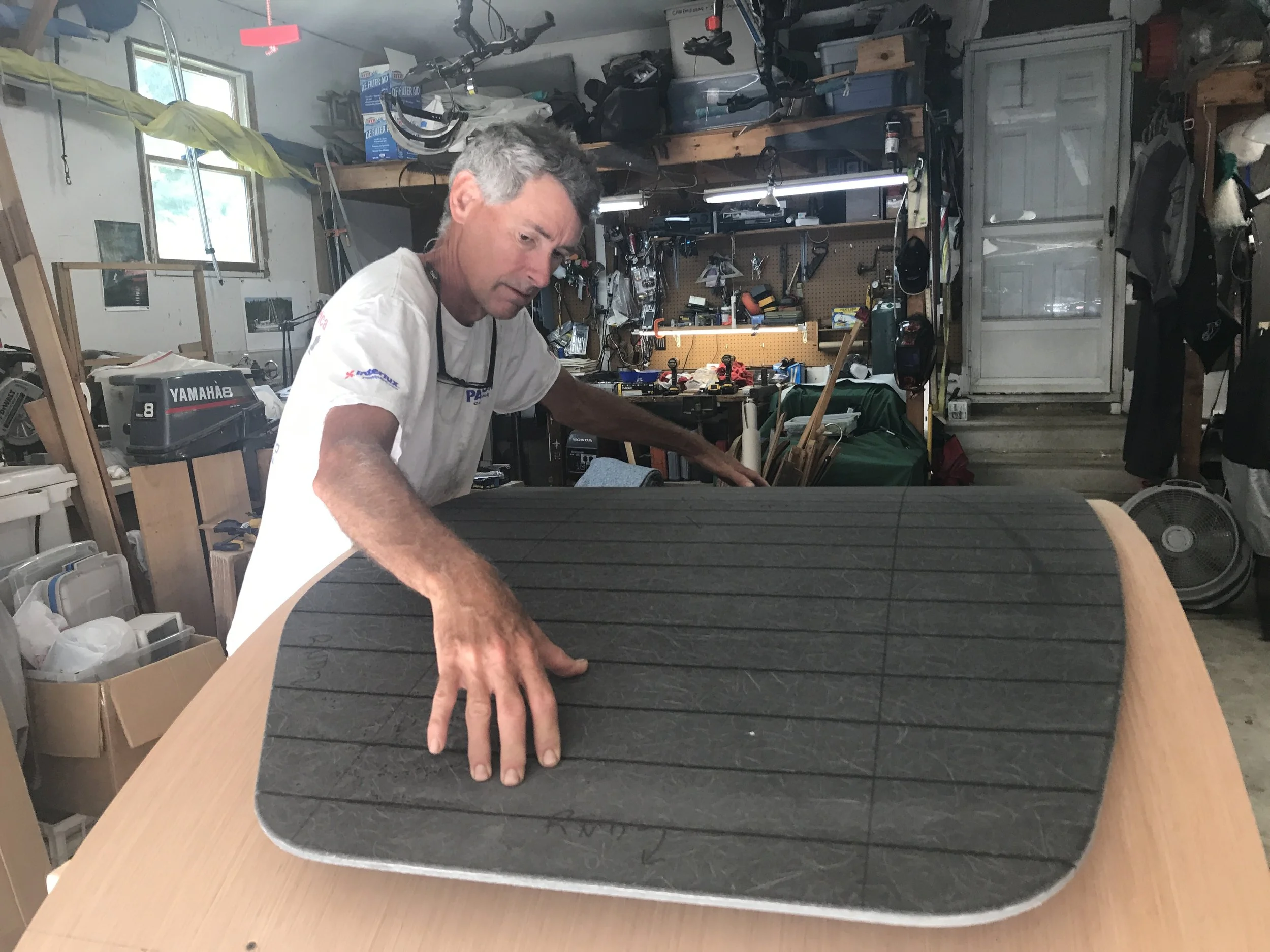 Coosa ready for epoxying