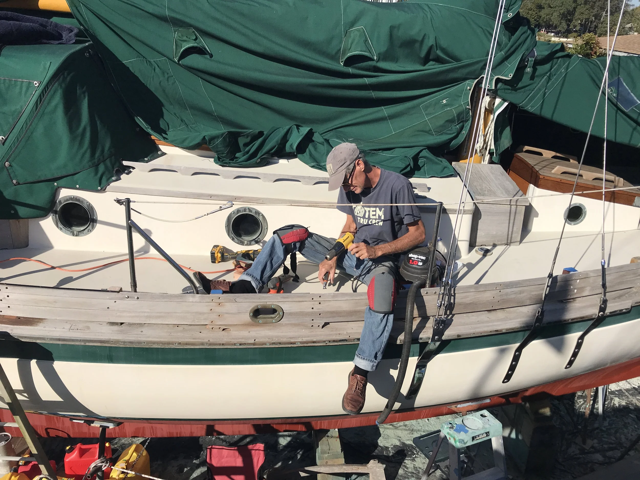 Prepping Boats for Storage