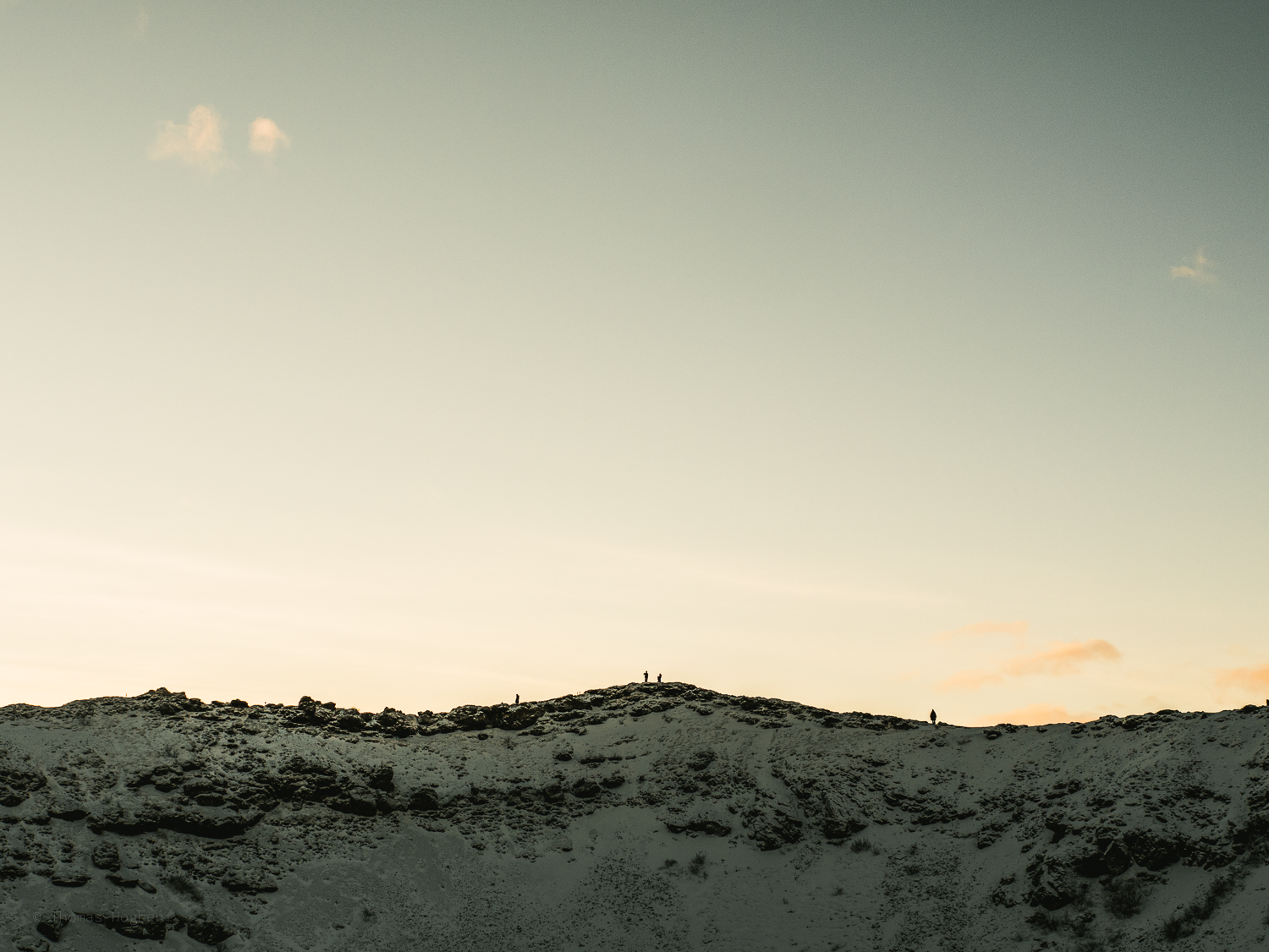 The Kerið volcanic crater which is over 3,000 years old.