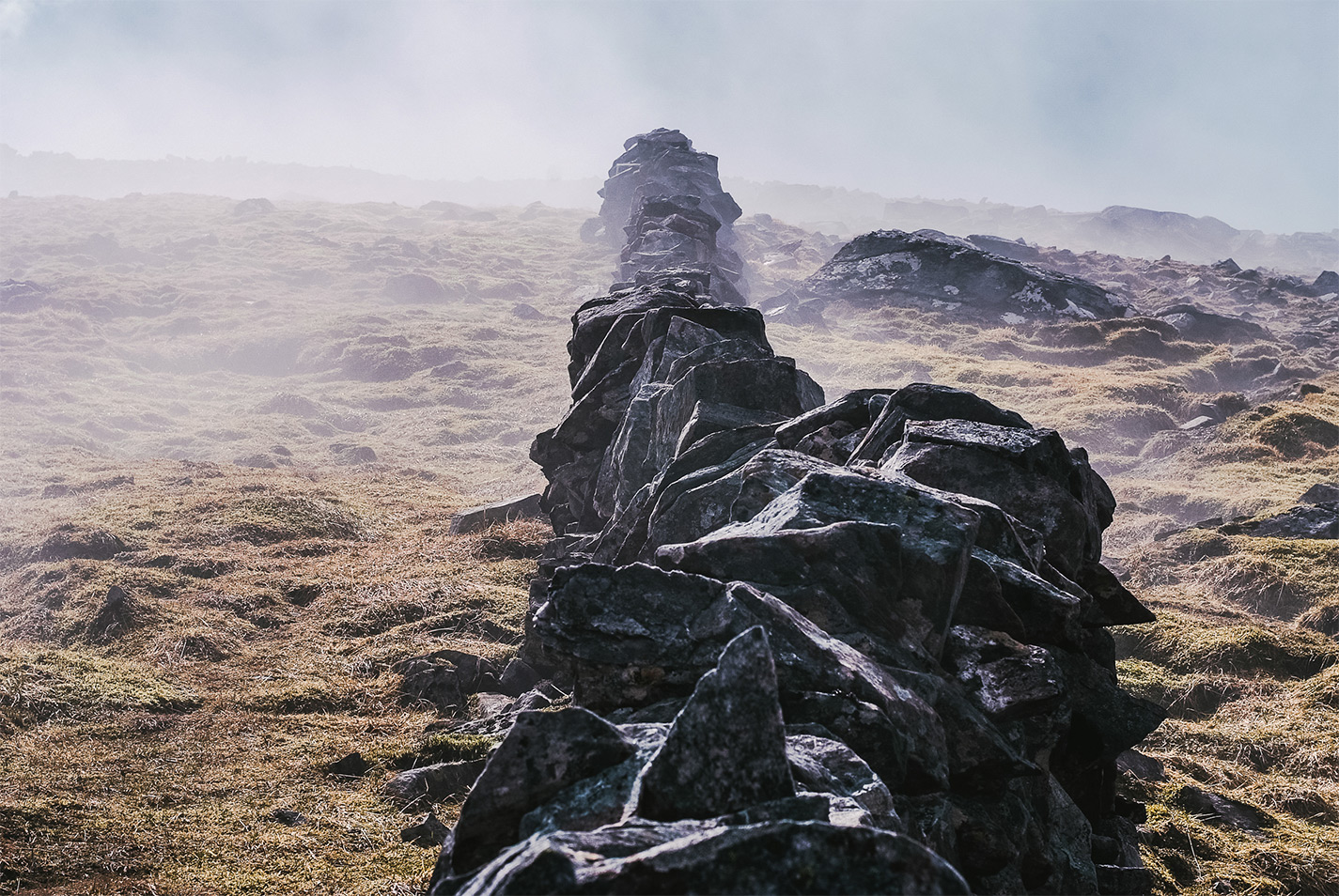TheWall up Beinn Dearg