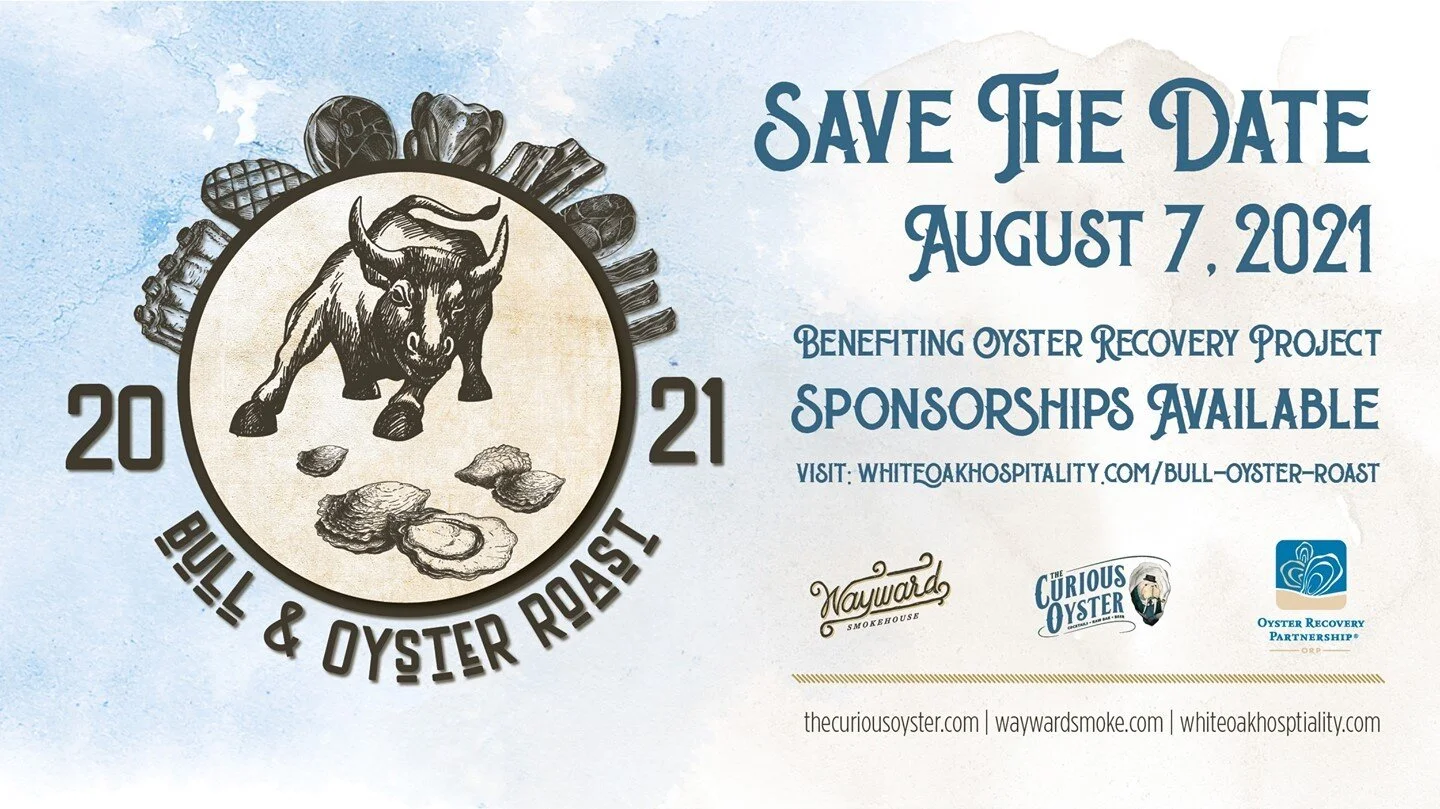 Check out this AMAZING event going on at our Curious Oyster and Wayward locations on the AVENUE in White Marsh next month!
___________

Mark your calendars for our Bull and Oyster Roast on August 7th!
🐂🦪
We will have awesome food and drink specials