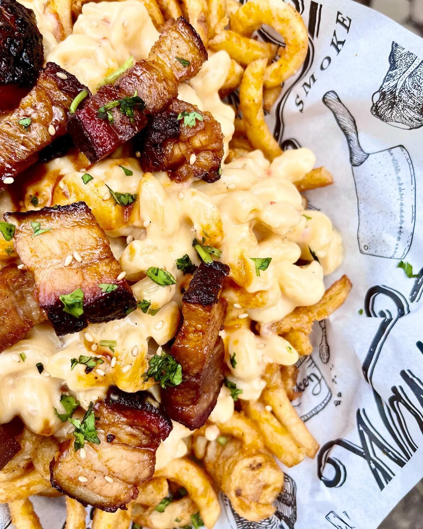 Our KPop Fries are not technically considered to be &ldquo;diet friendly&rdquo; but they are damn good and super delicious and in the end that&rsquo;s all that really matters.
🍟
Don&rsquo;t forget about flip night tonight at 9️⃣pm!

&bull;
&bull;
&b