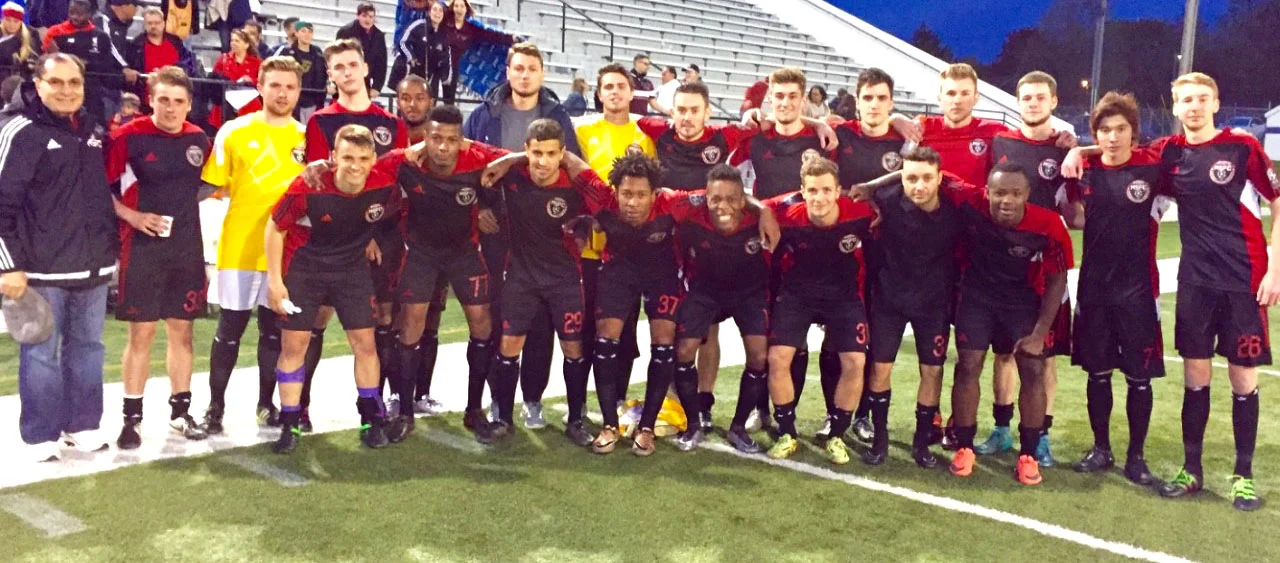 Stars Owner Dr Ned Fawaz With The Team