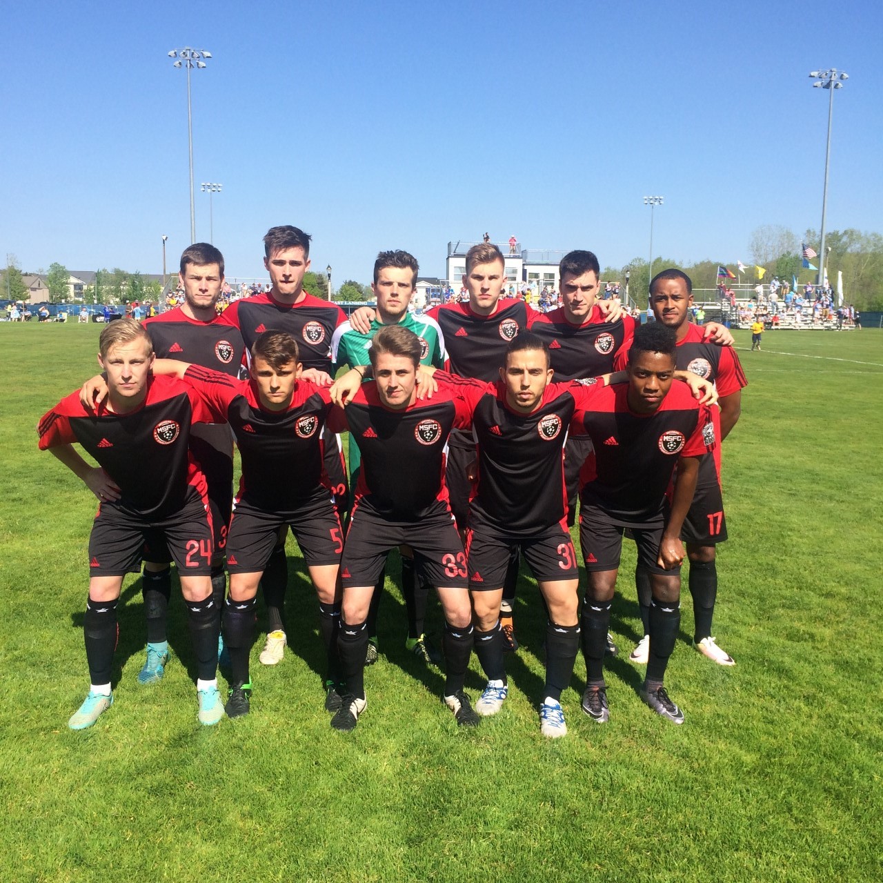 Michigan Stars Starting Lineup On Sunday v Lansing United