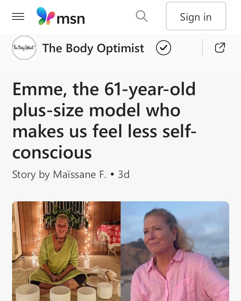 Girlfriends supporting girlfriends 👯&zwj;♀️ Thank you @msnbc @thebodyoptimist and Ma&iuml;ssane F for this beautiful shout out 📣

let&rsquo;s celebrate eachother along life&rsquo;s  journey, n&rsquo;est pas? Merci Beaucoup!