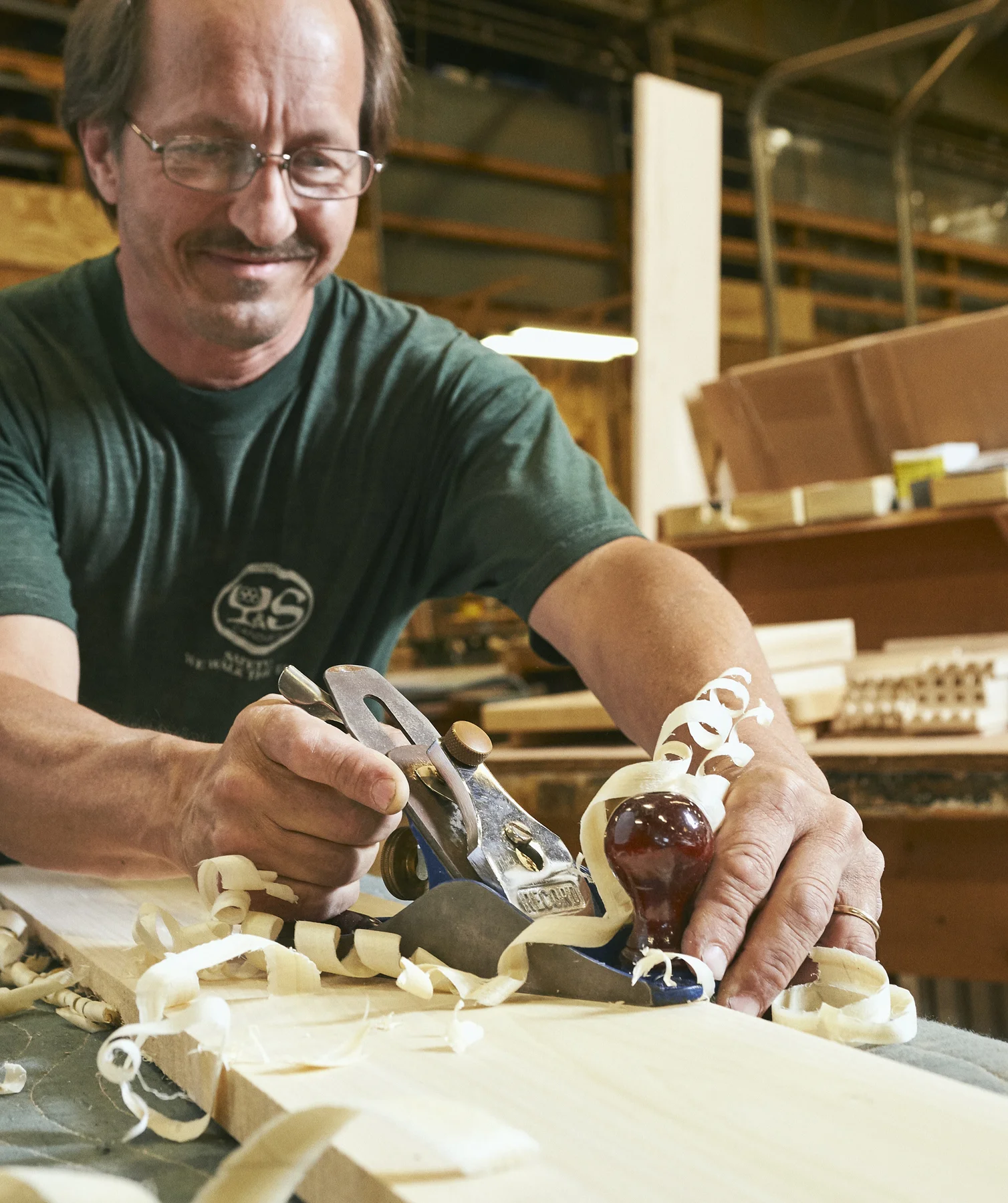  Worker at Martin Chair Company 