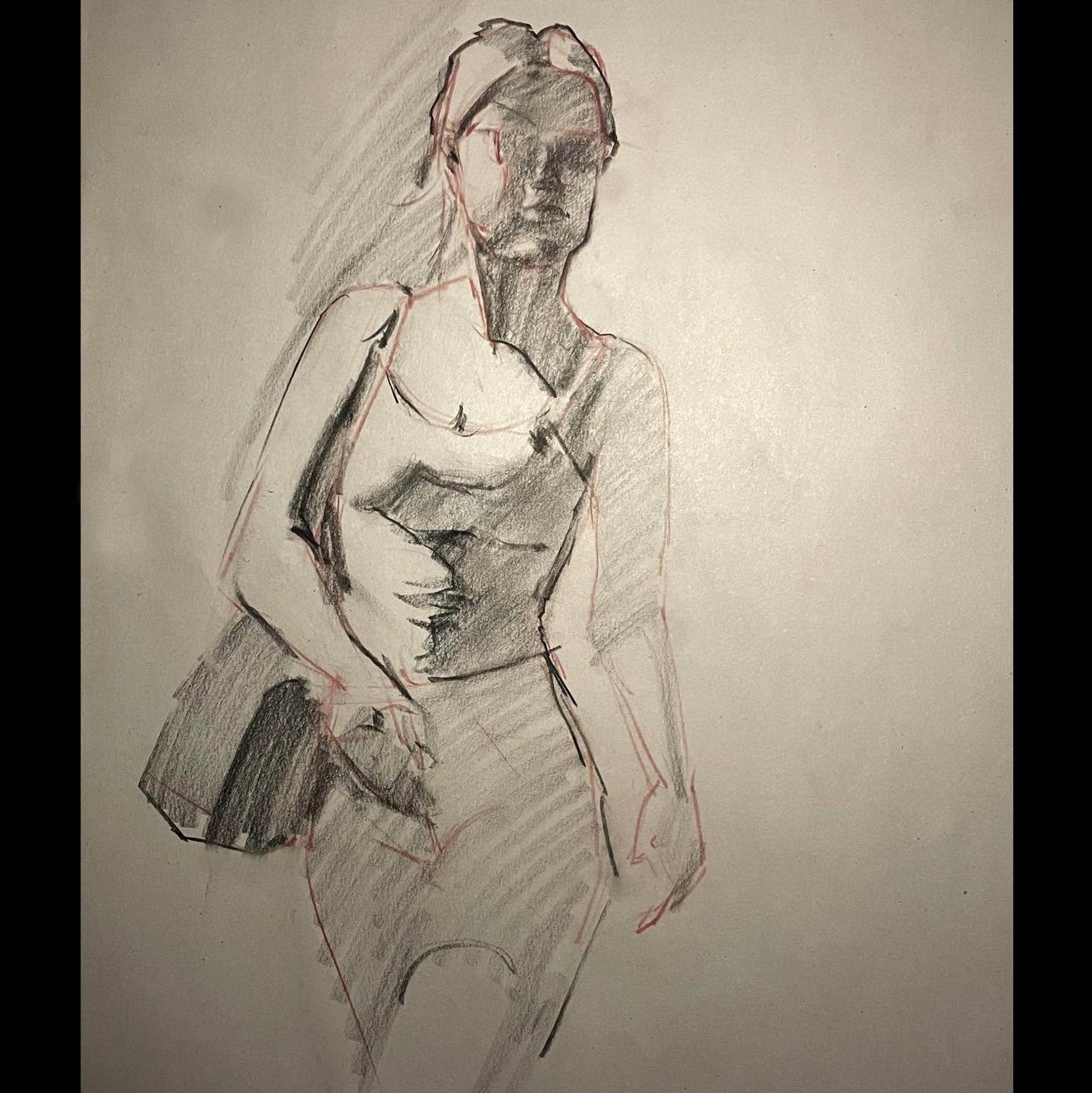 Morning doodle.
.
.
 #figuredrawing #figurativedrawing #figurativeart #lifedrawing #figurative #lifedrawings #drawing #draw #drawings #sketching #sketch #sketches #sketchbook #charcoaldrawing #charcoalart  #anatomyart #charcoal #gesture