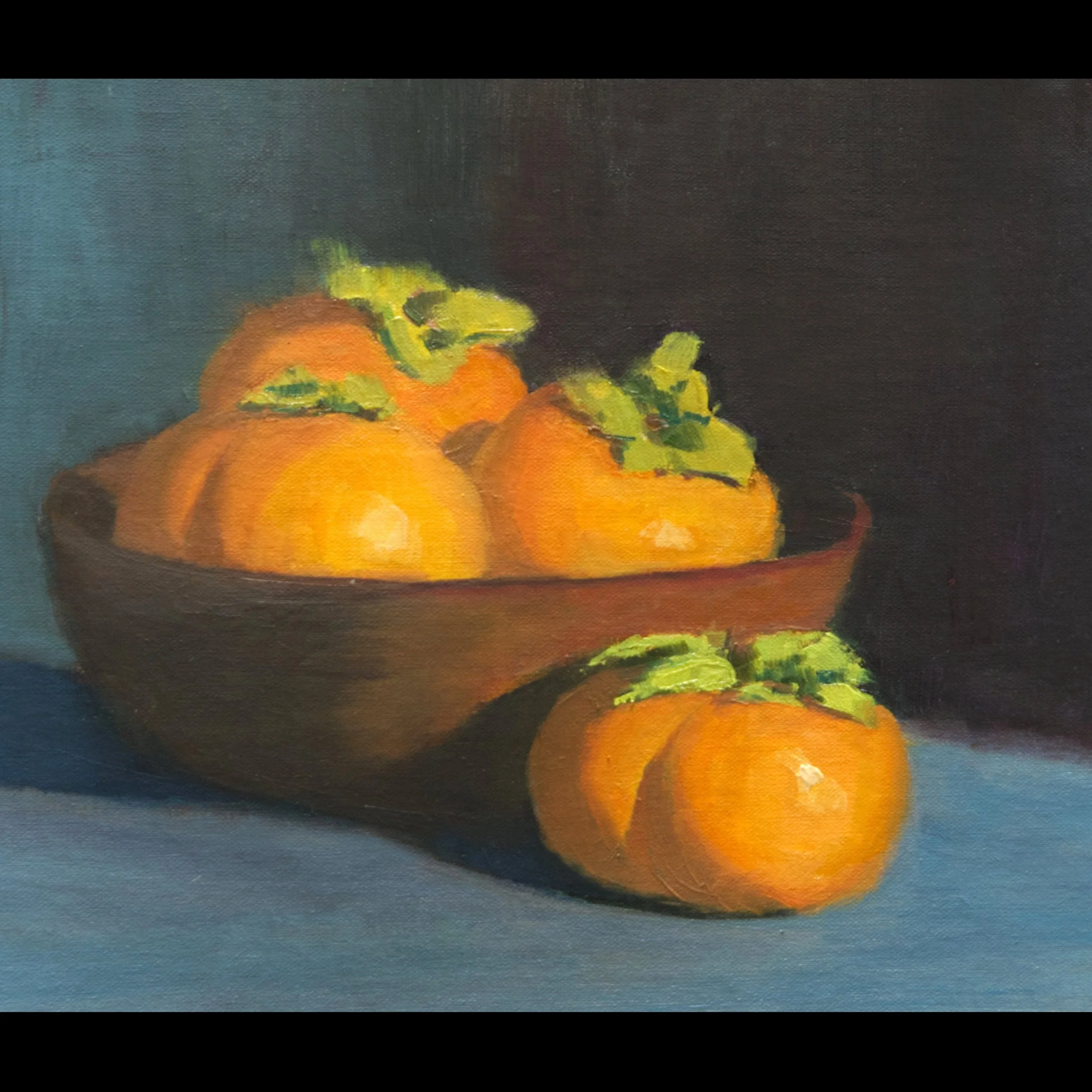 Persimmons are coming into season.
.
.