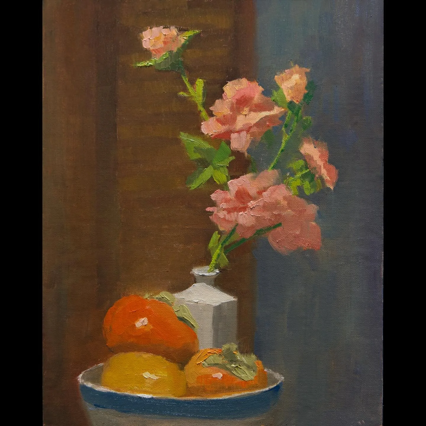 A couple of still lifes from our structured still life lab sessions at color space arts. DM me for more information. Or sign up at colorspacearts.com. A chill and friendly group of artists to hang out with and paint.
