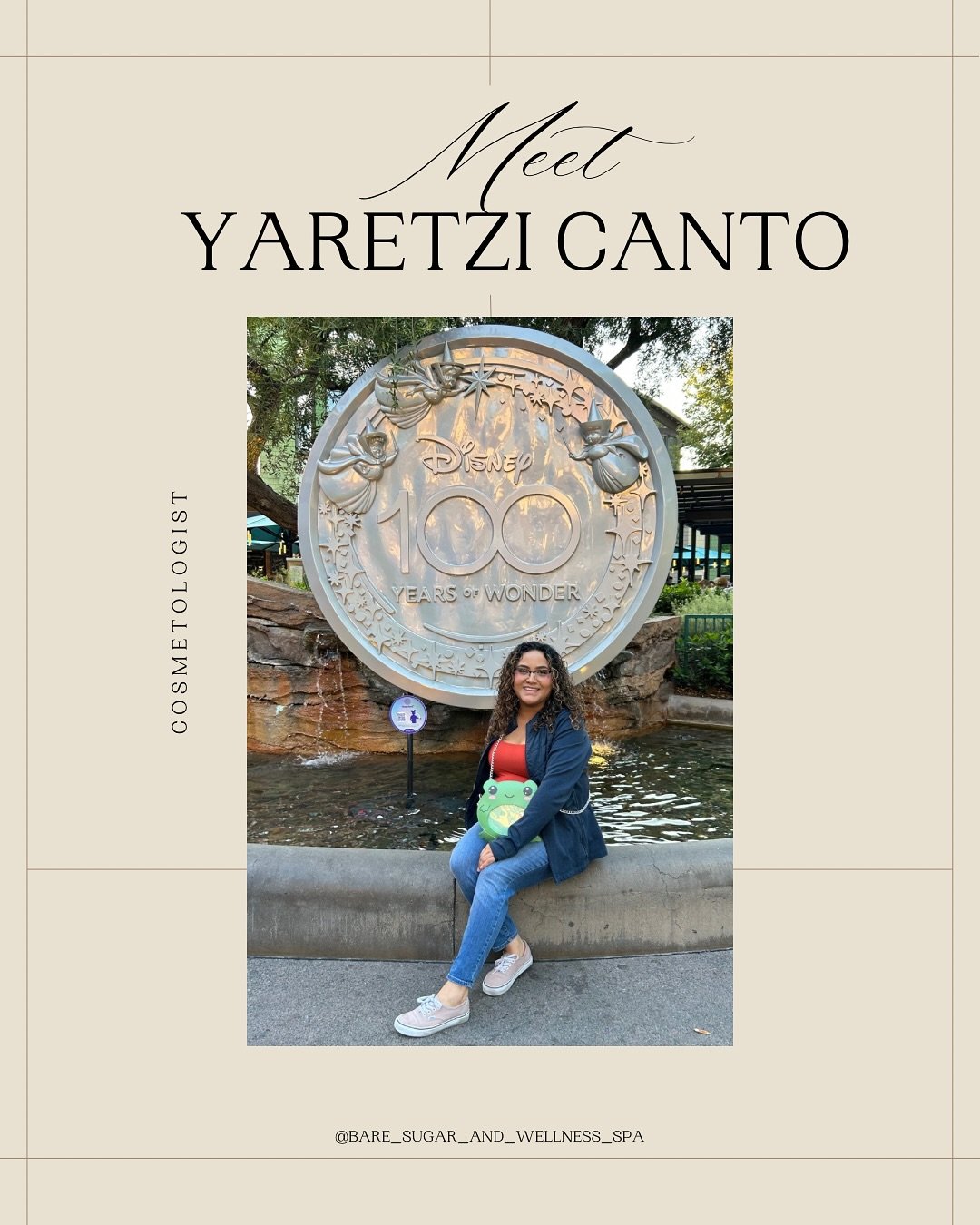Yaretzi has been with Bare for over 6 months and we love having her as part of our team! She loves providing her clients with relaxing facials and sugaring/waxing services 🌟 you can also book our new body treatment service with her!