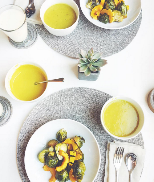 A Sattvic (pure) Ayurvedic Meal photo by Erika Elizabeth
