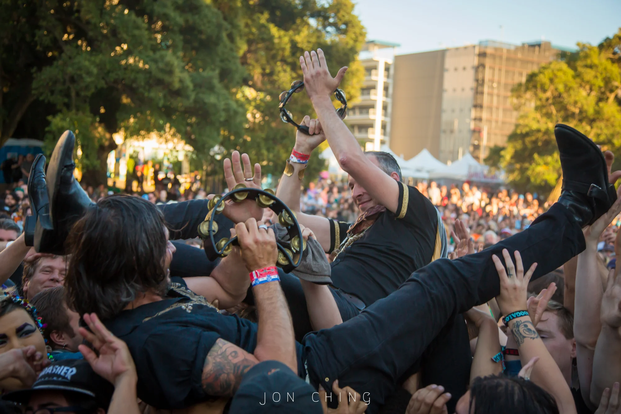 The Shrines (King Khan), Burger Boogaloo, Oakland, CA 2016