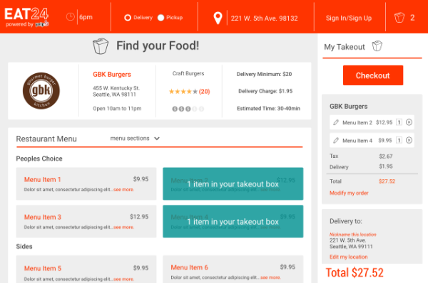 08-Menu Page with Cart 2 items.png