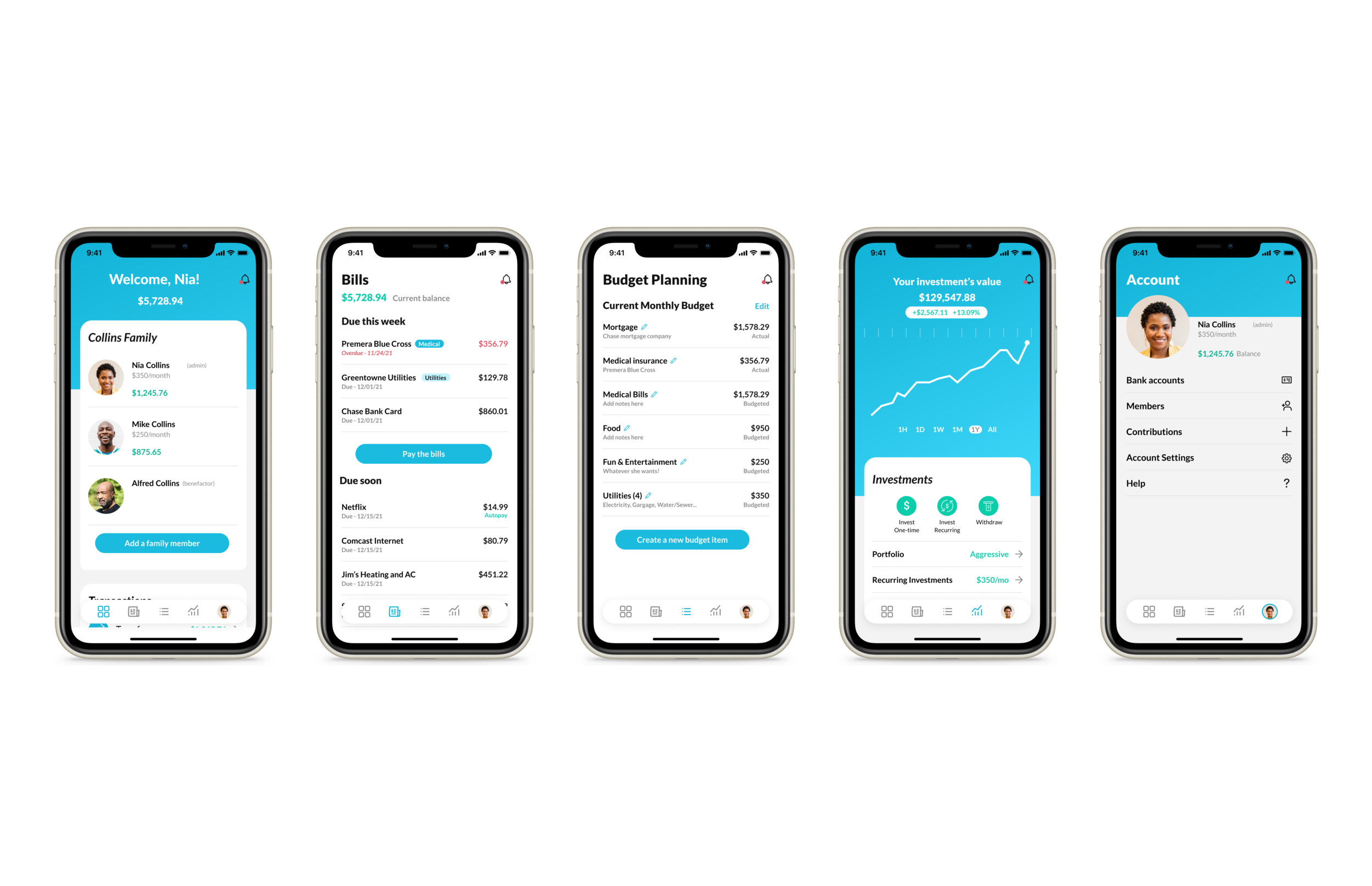 Nested Funds App Design