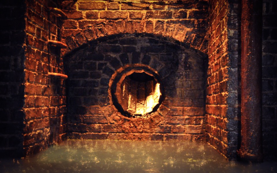 underwater set - Victorian drainage system