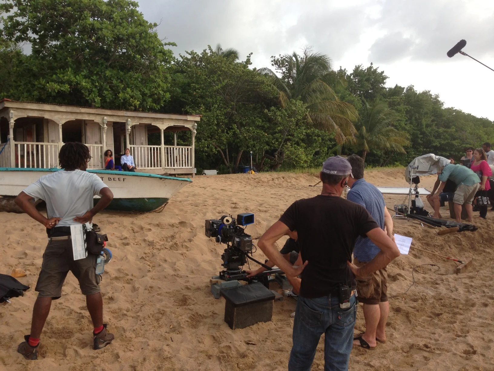 Lead character's set build