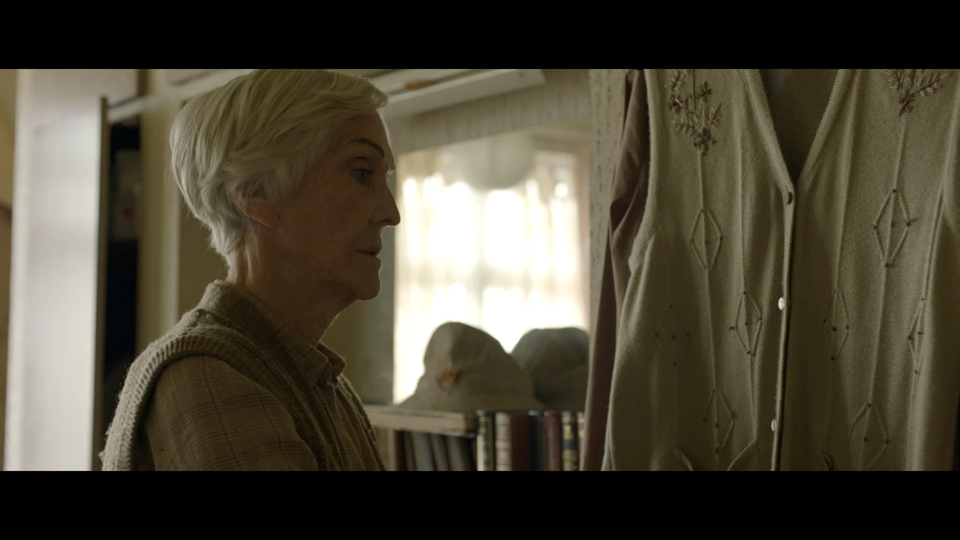muted tones of edie's bedroom interior