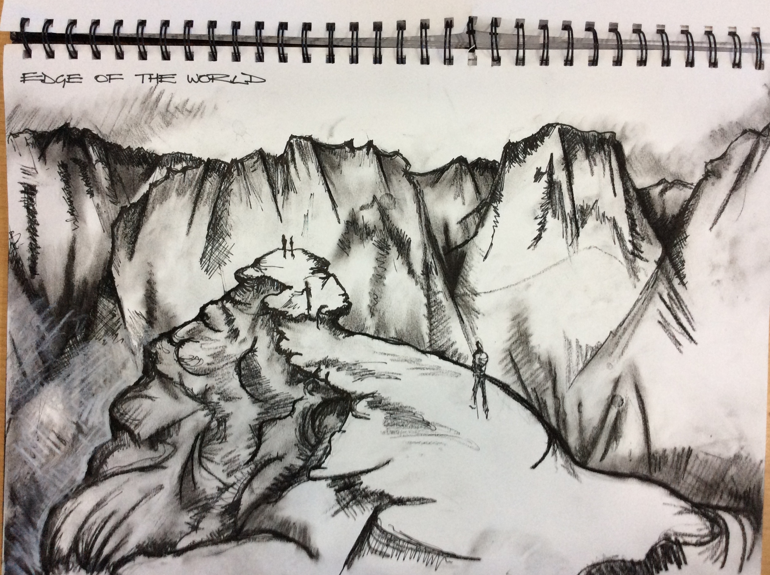 concept drawing for 'The Edge of the World'