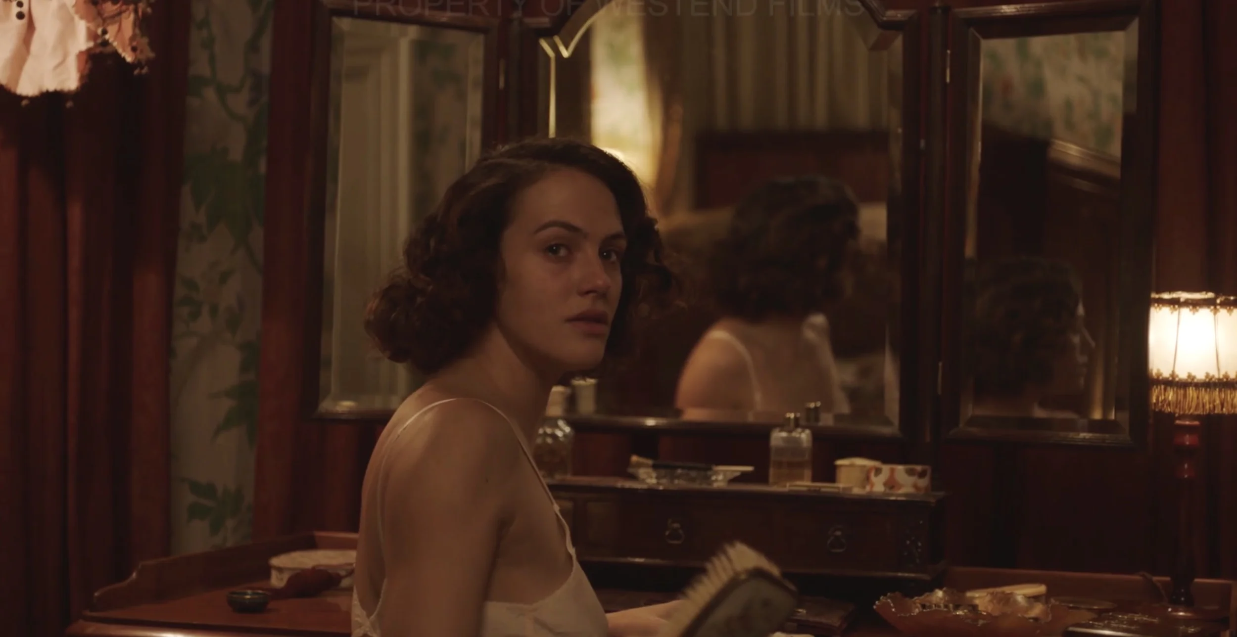 Jessica Brown Findlay plays the wife of the vicar of Borley Rectory in this psychological horror set in the 1930’s